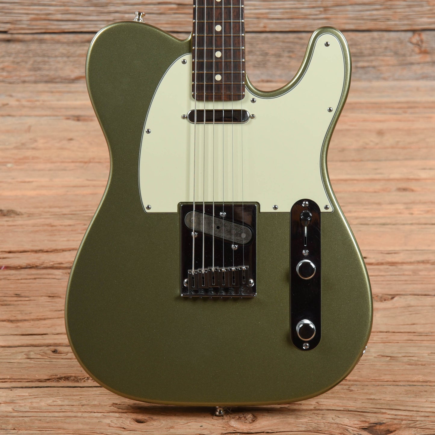 Fender American Pro Telecaster Mystic Jade Metallic 2020 Electric Guitars / Solid Body