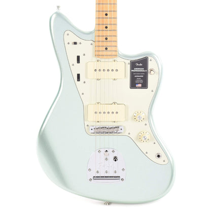 Fender American Professional II Jazzmaster Mystic Surf Green Electric Guitars / Solid Body