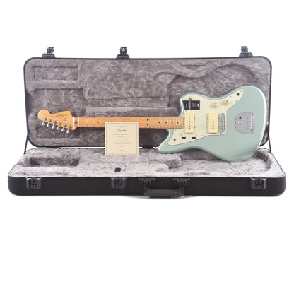 Fender American Professional II Jazzmaster Mystic Surf Green Electric Guitars / Solid Body