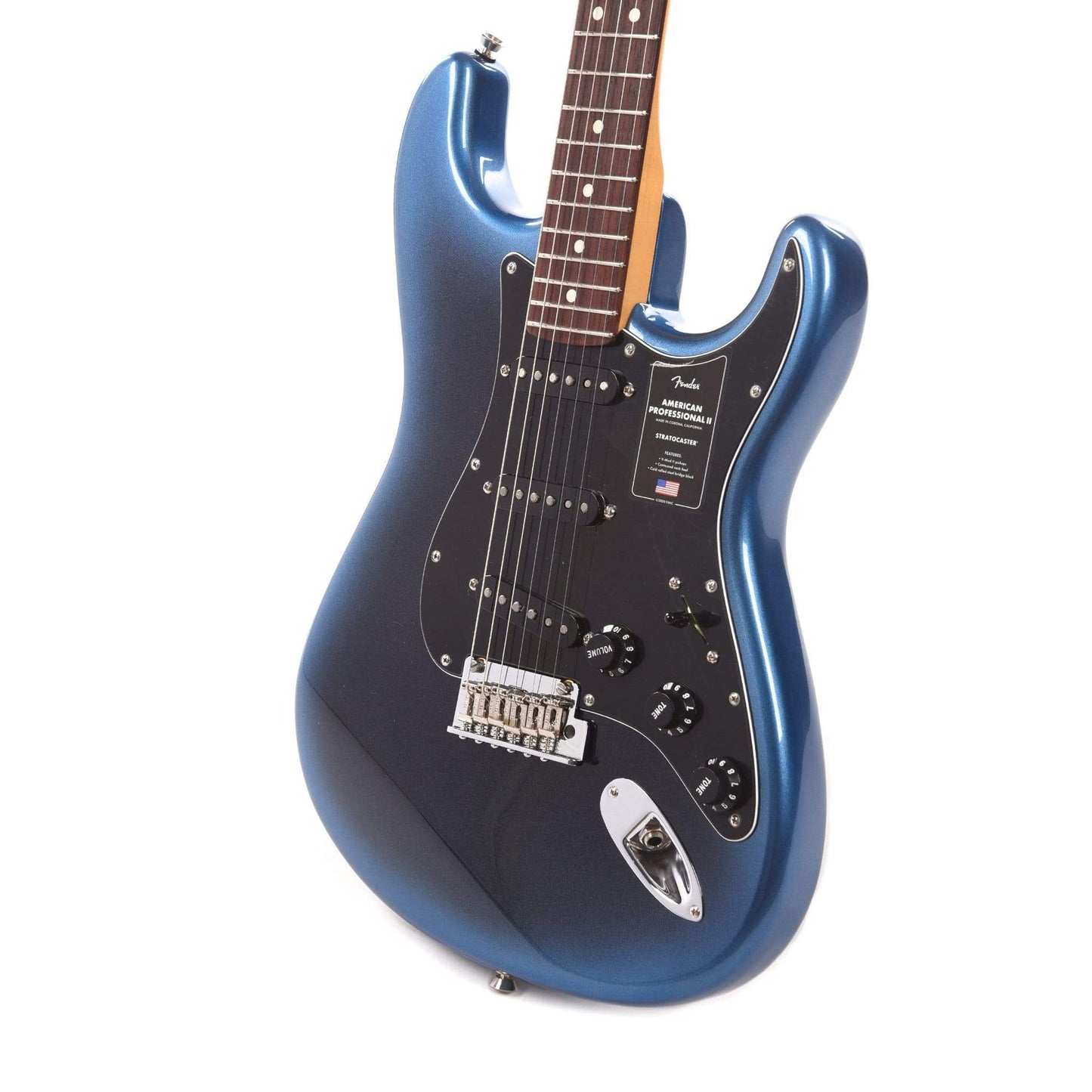 Fender American Professional II Stratocaster Dark Night Electric Guitars / Solid Body