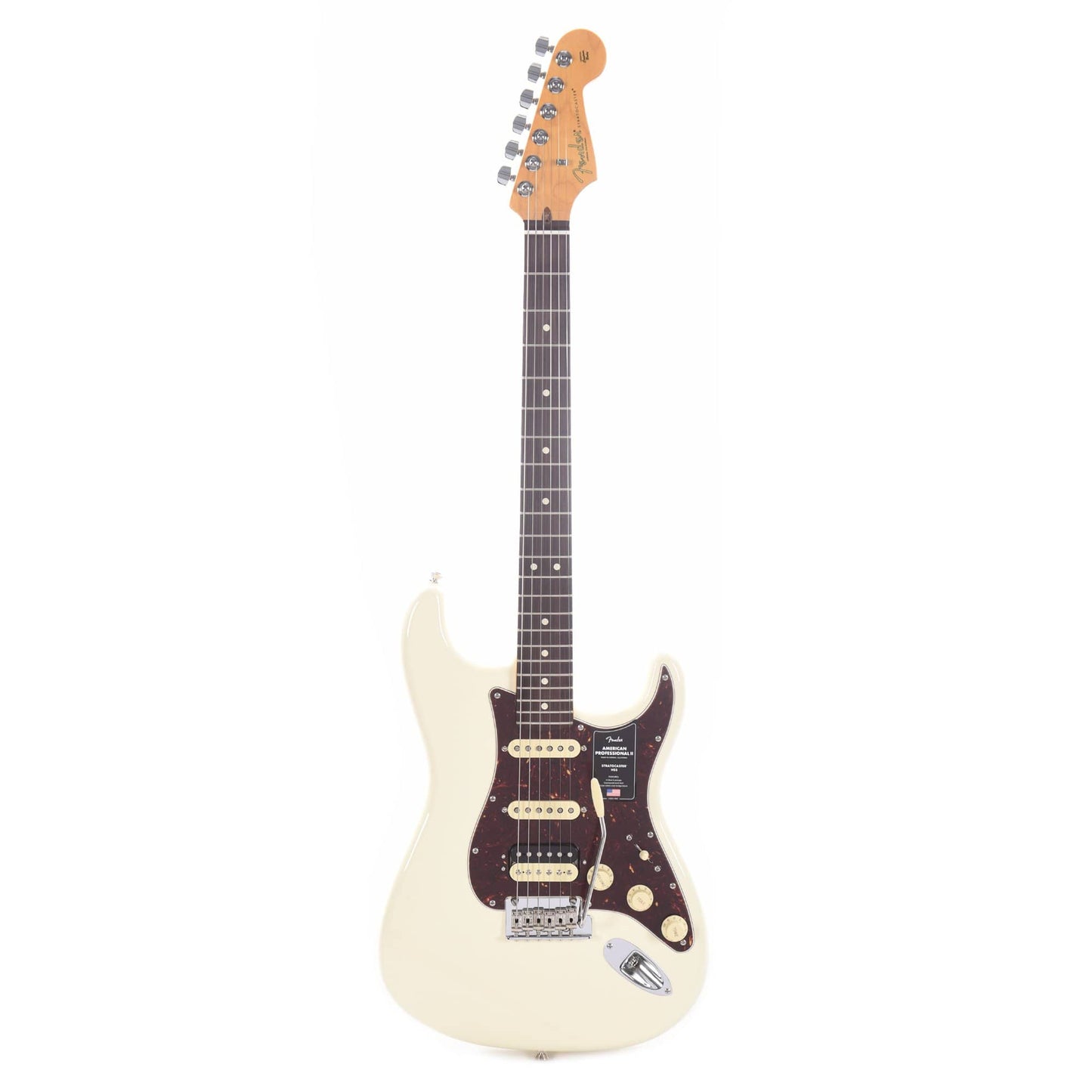 Fender American Professional II Stratocaster HSS Olympic White Electric Guitars / Solid Body