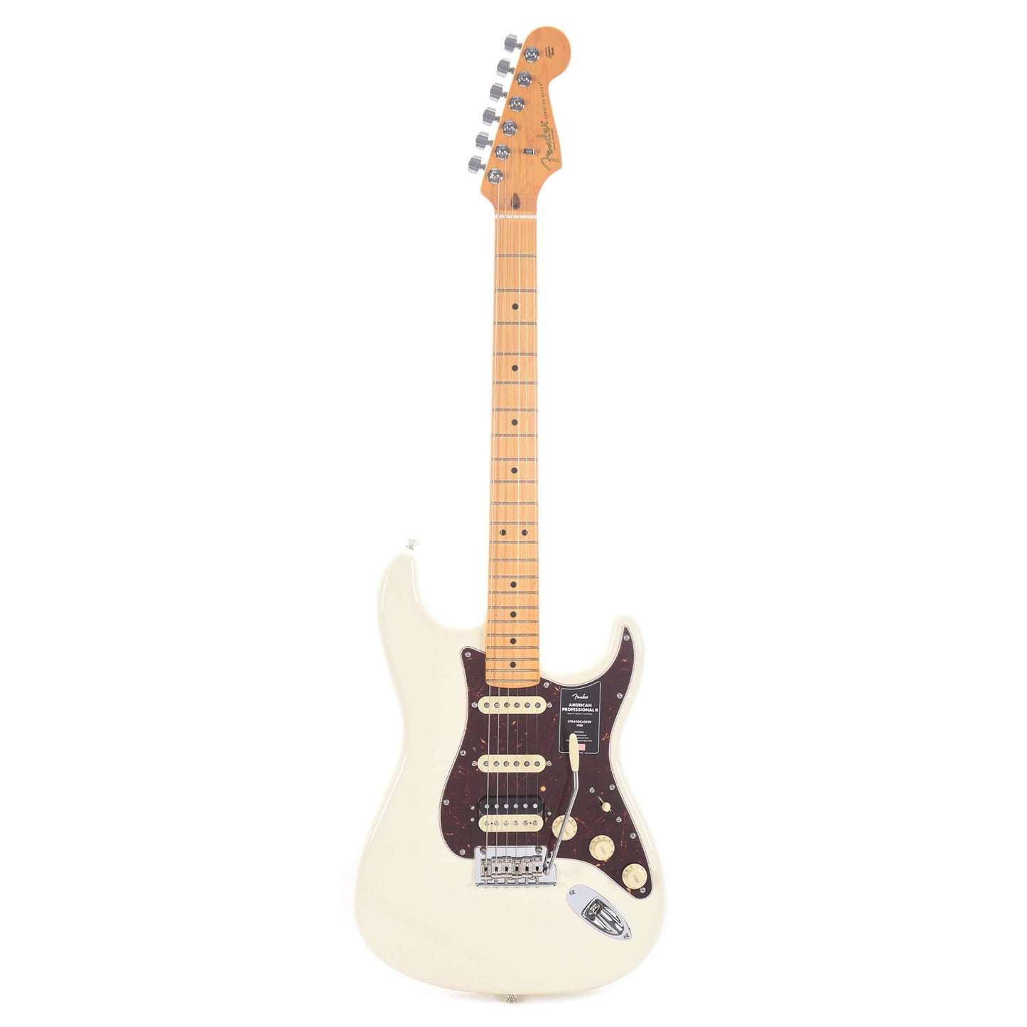 Fender American Professional II Stratocaster HSS Olympic White Electric Guitars / Solid Body