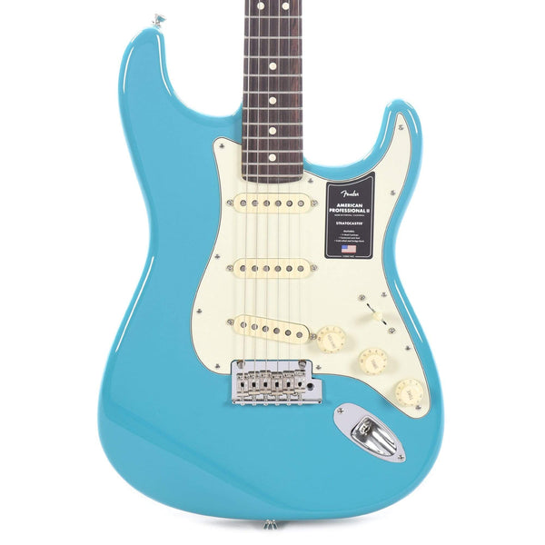 Fender American Professional II Stratocaster Miami Blue – Chicago Music ...