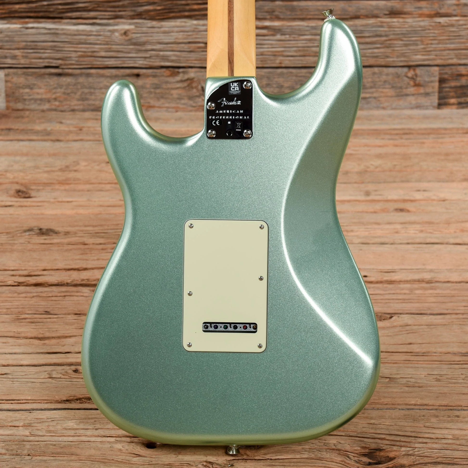 Fender American Professional II Stratocaster Mystic Surf Green 2021 Electric Guitars / Solid Body