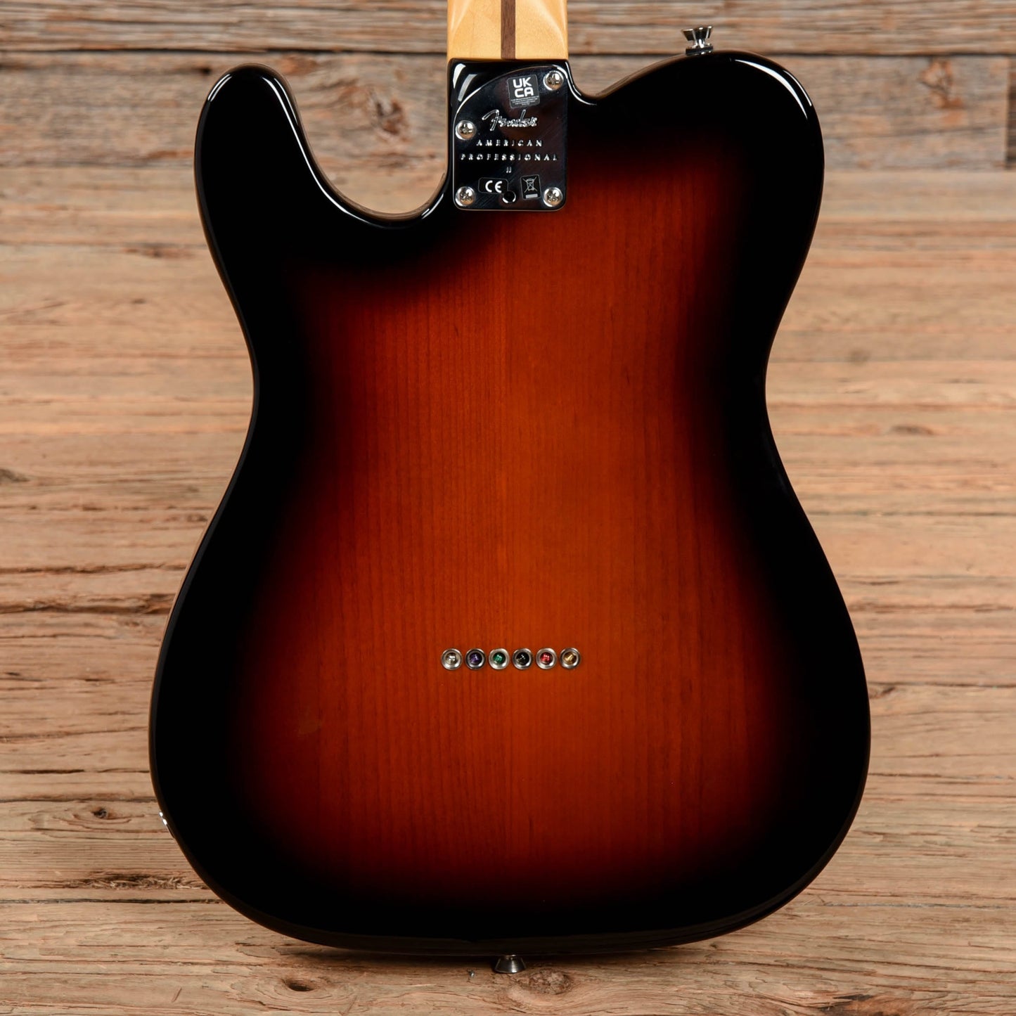 Fender American Professional II Telecaster 3-Tone Sunburst Electric Guitars / Solid Body