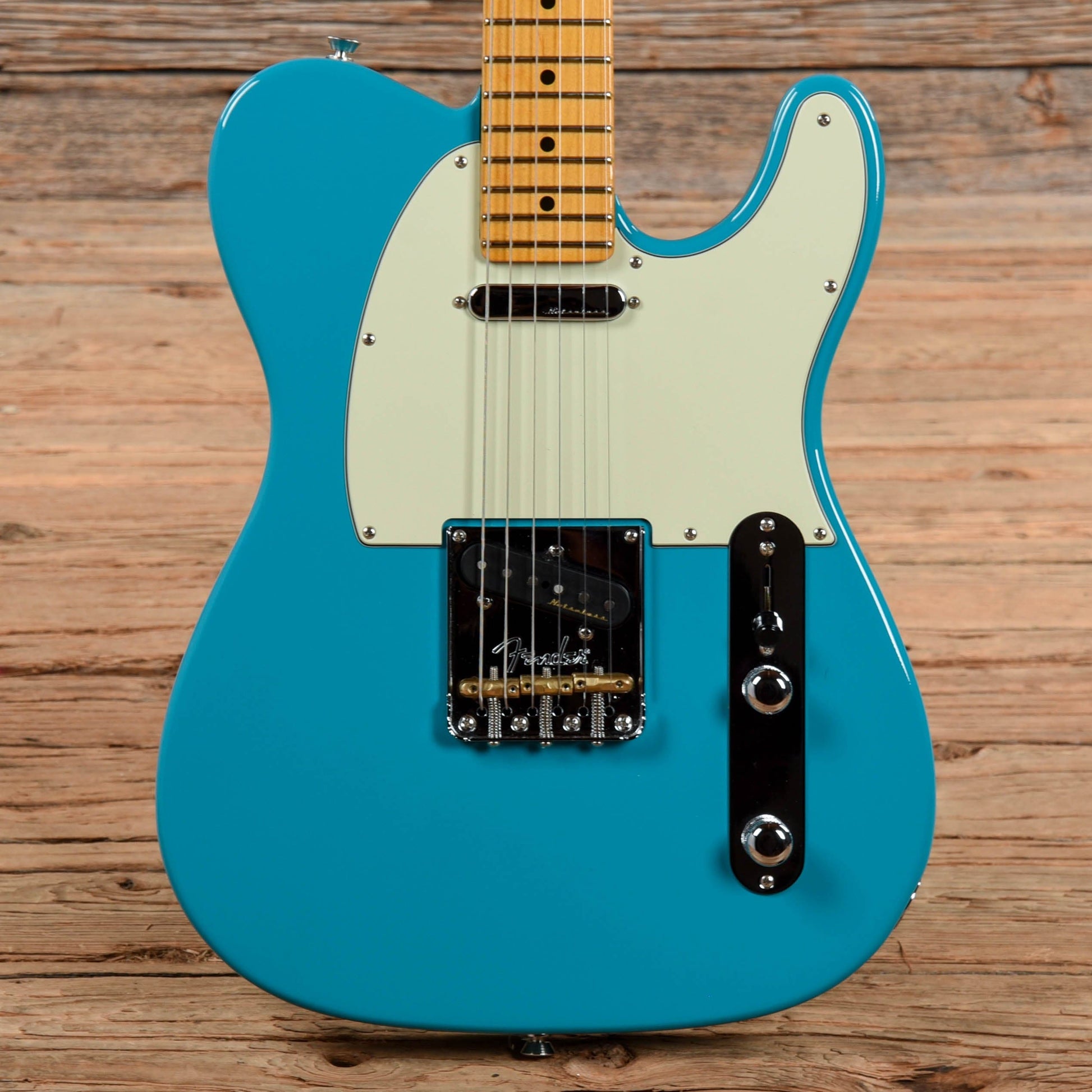 Fender American Professional II Telecaster Miami Blue 2021 Electric Guitars / Solid Body