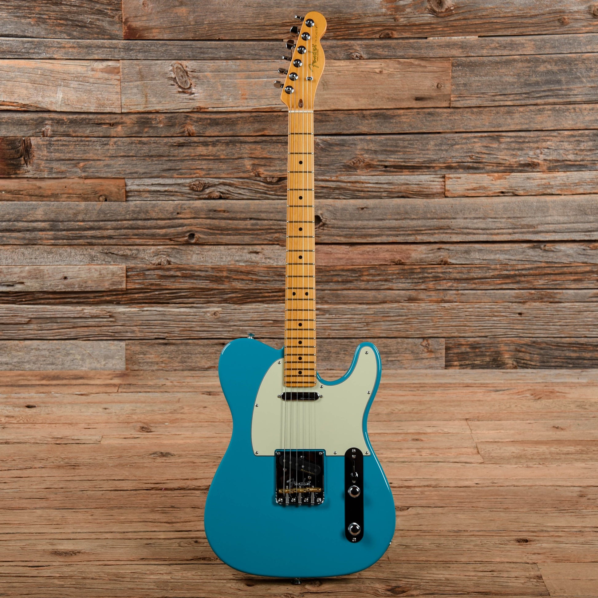 Fender American Professional II Telecaster Miami Blue 2021 Electric Guitars / Solid Body