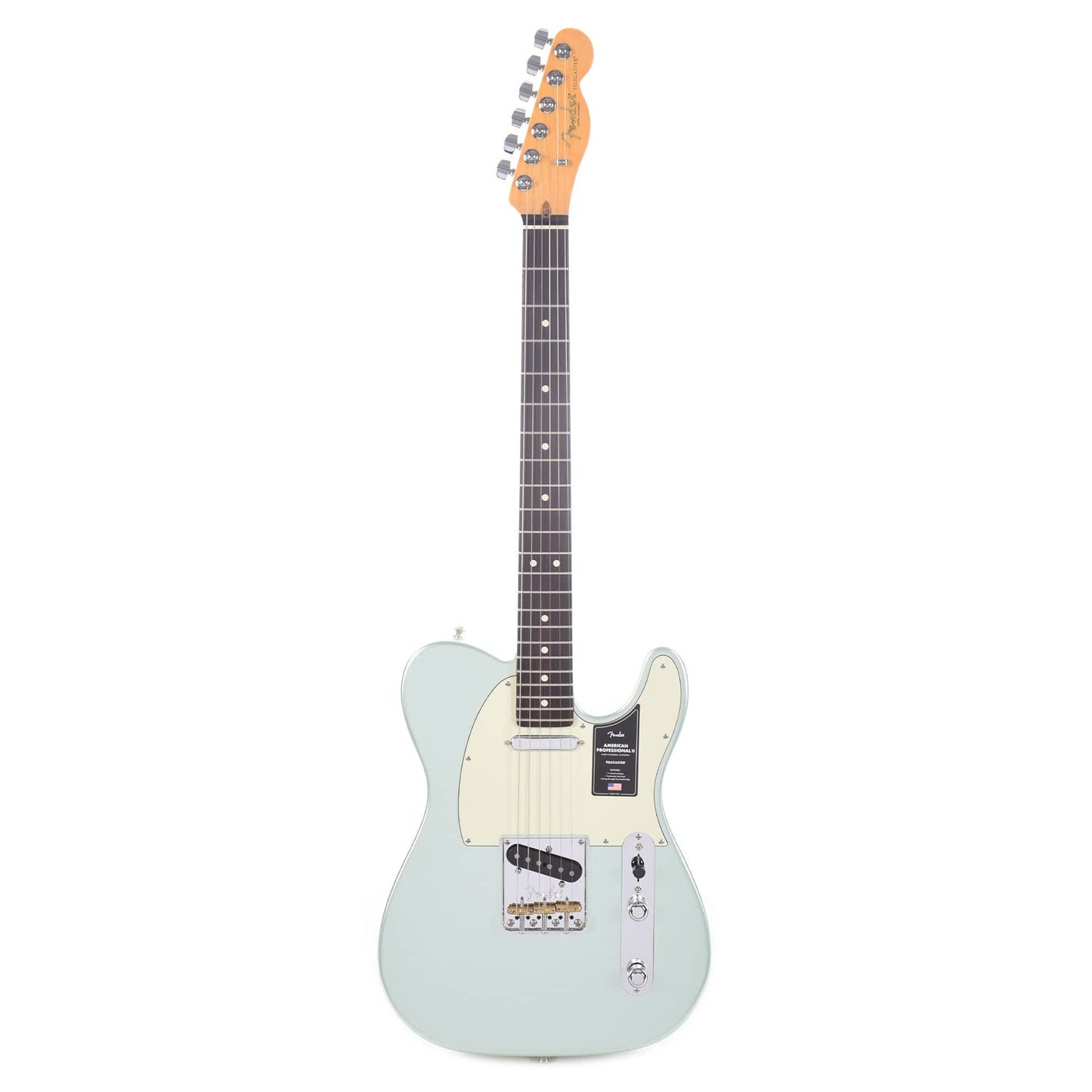 Fender American Professional II Telecaster Mystic Surf Green Electric Guitars / Solid Body