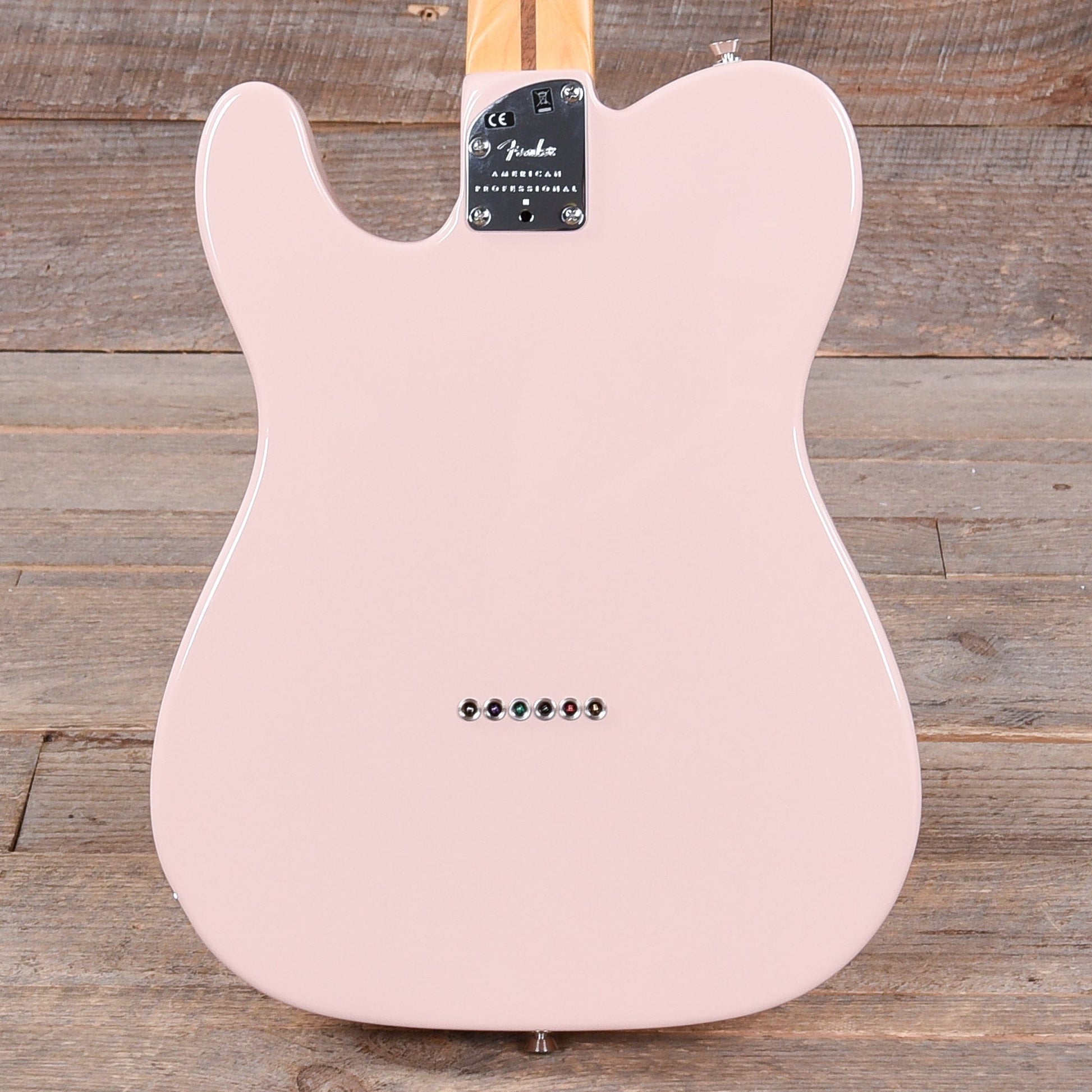 Fender American Professional II Telecaster Shell Pink Electric Guitars / Solid Body