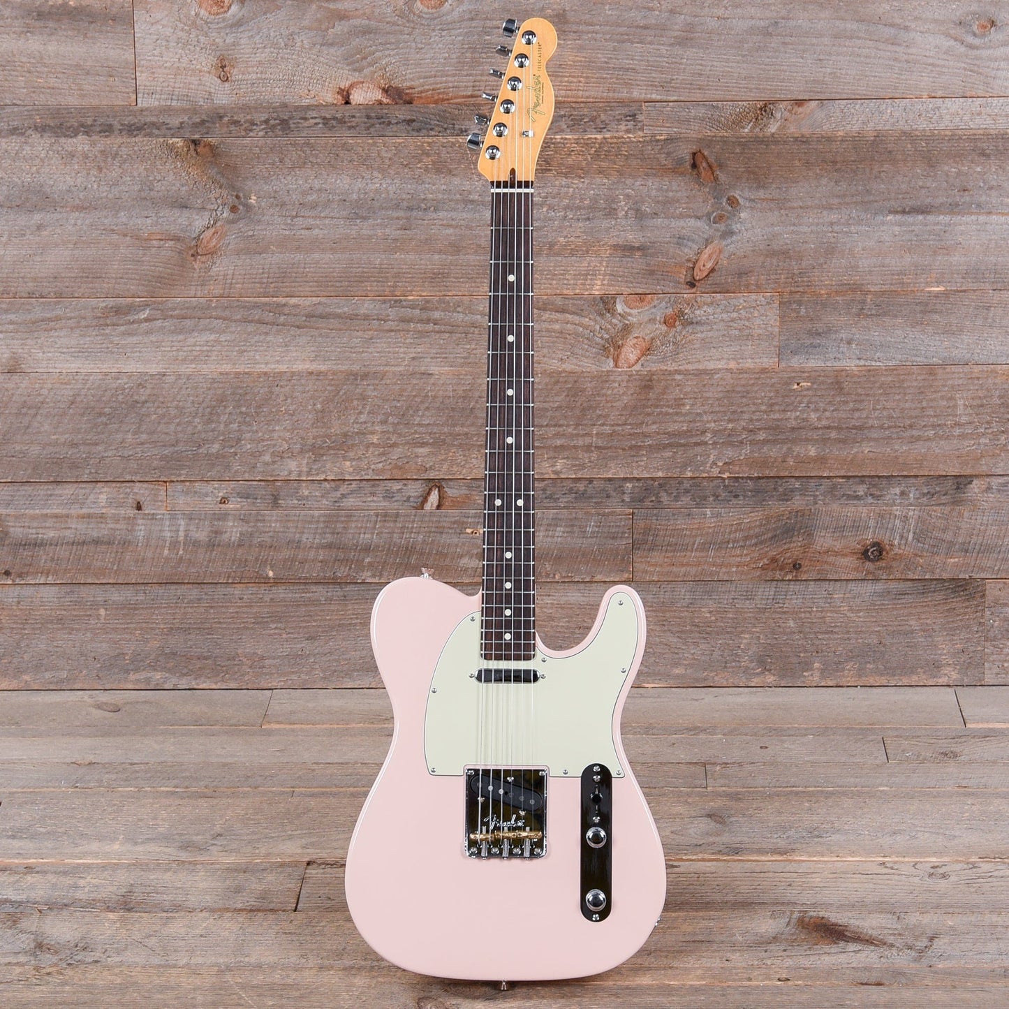 Fender American Professional II Telecaster Shell Pink Electric Guitars / Solid Body