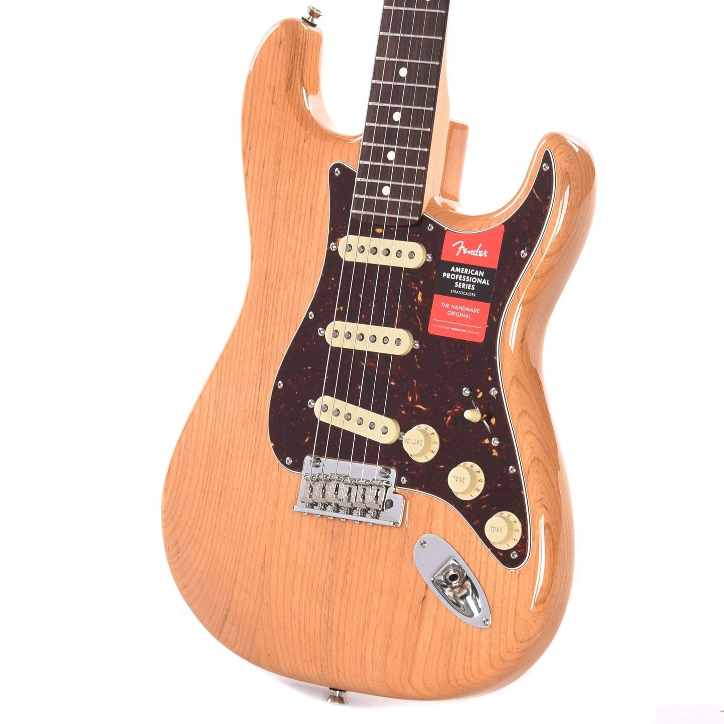 Fender American Professional Limited Edition Lightweight Ash Stratocaster Aged Natural Electric Guitars / Solid Body