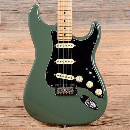 Fender American Professional Stratocaster Antique Olive 2017 Electric Guitars / Solid Body