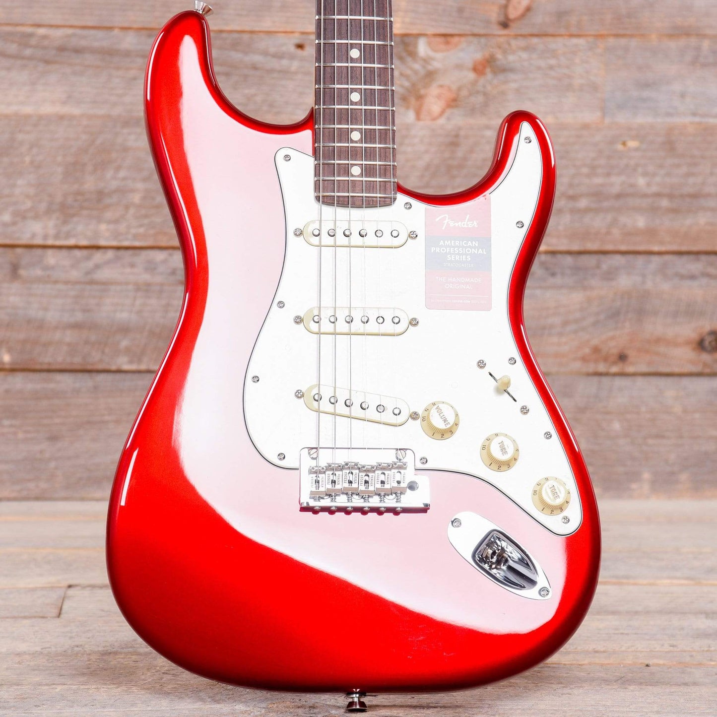 Fender American Professional Stratocaster Candy Apple Red Electric Guitars / Solid Body