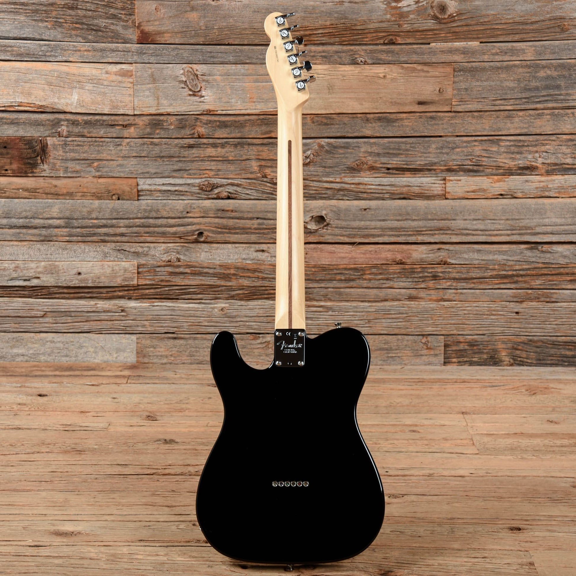 Fender American QMT Telecaster with Pale Moon Ebony Fretboard Transparent Black 2019 Electric Guitars / Solid Body