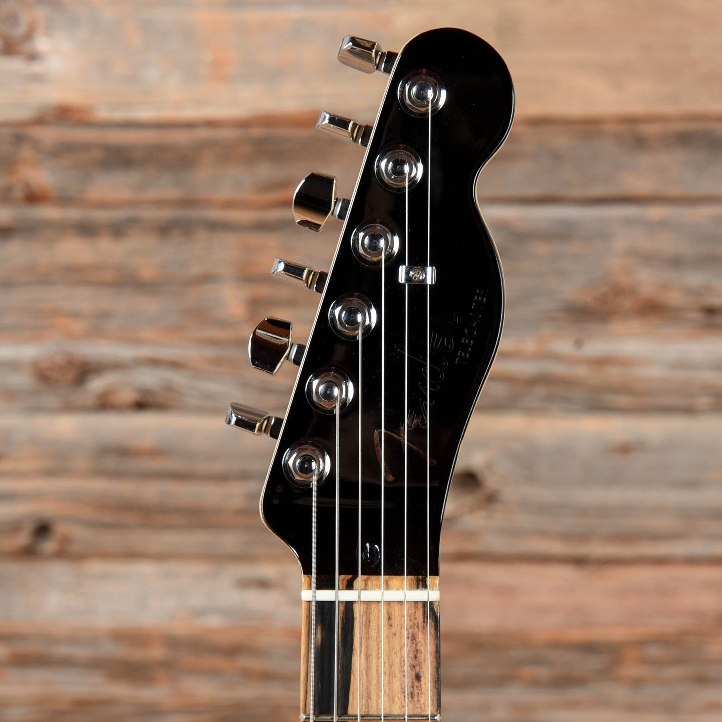 Fender American QMT Telecaster with Pale Moon Ebony Fretboard Transparent Black 2019 Electric Guitars / Solid Body