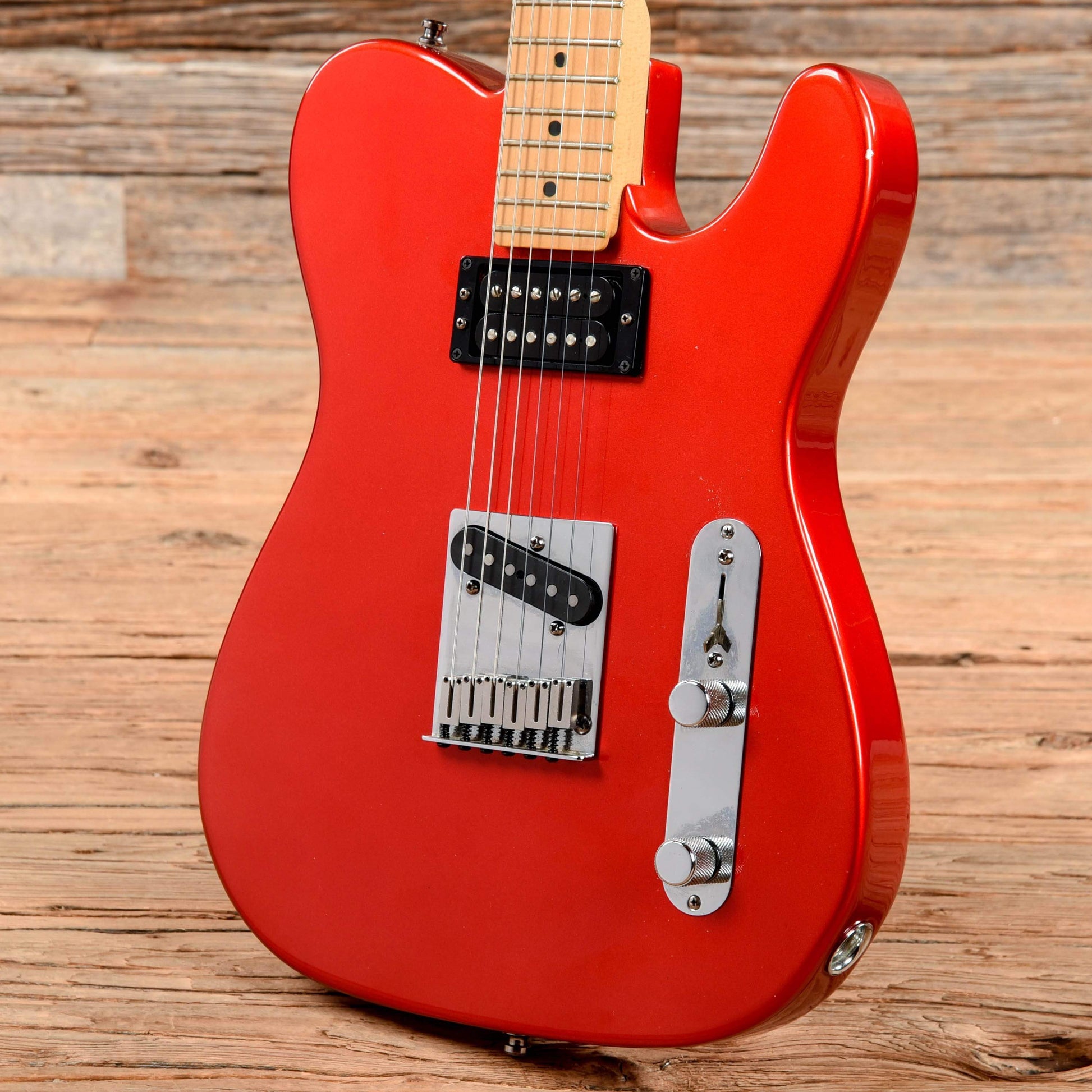 Fender American Series Telecaster HS Chrome Red 2003 Electric Guitars / Solid Body