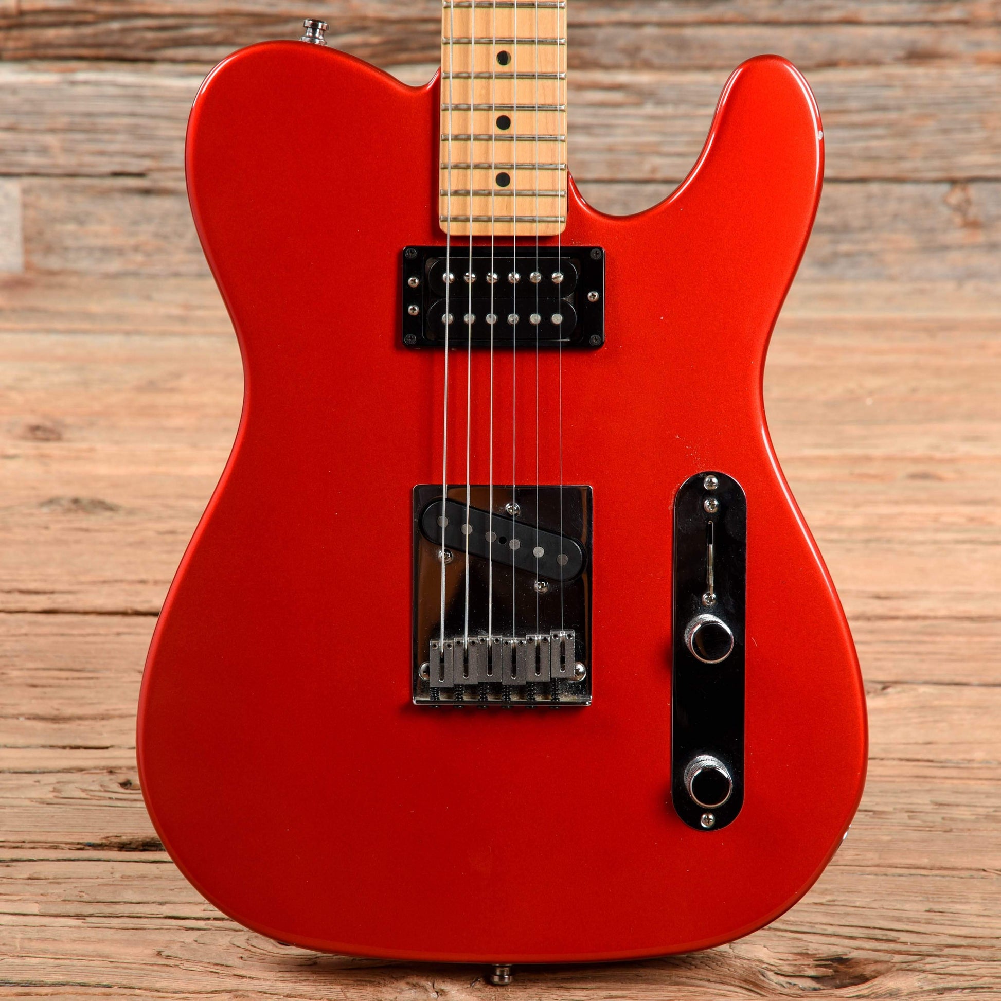 Fender American Series Telecaster HS Chrome Red 2003 Electric Guitars / Solid Body