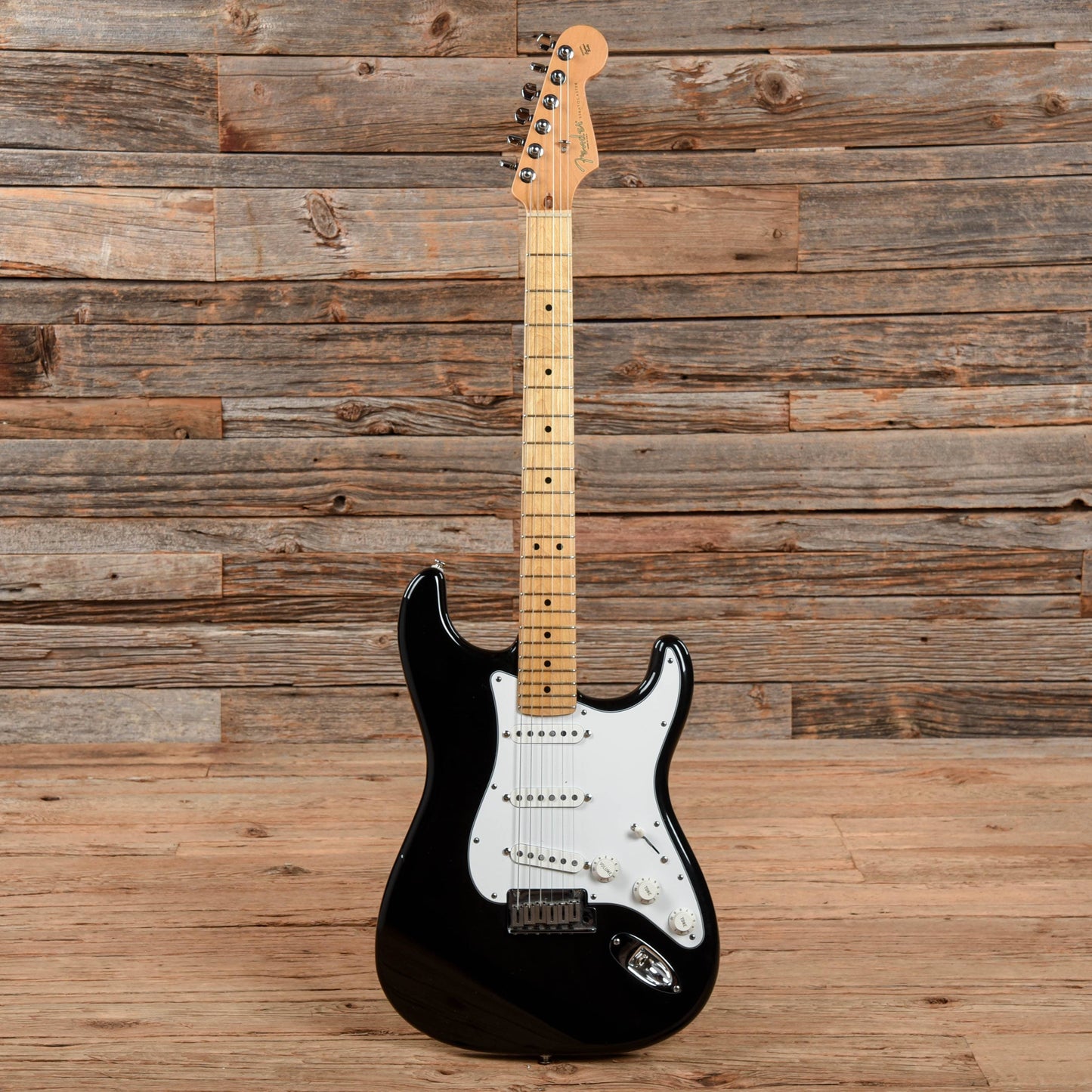 Fender American Standard Stratocaster Black 2000 Electric Guitars / Solid Body