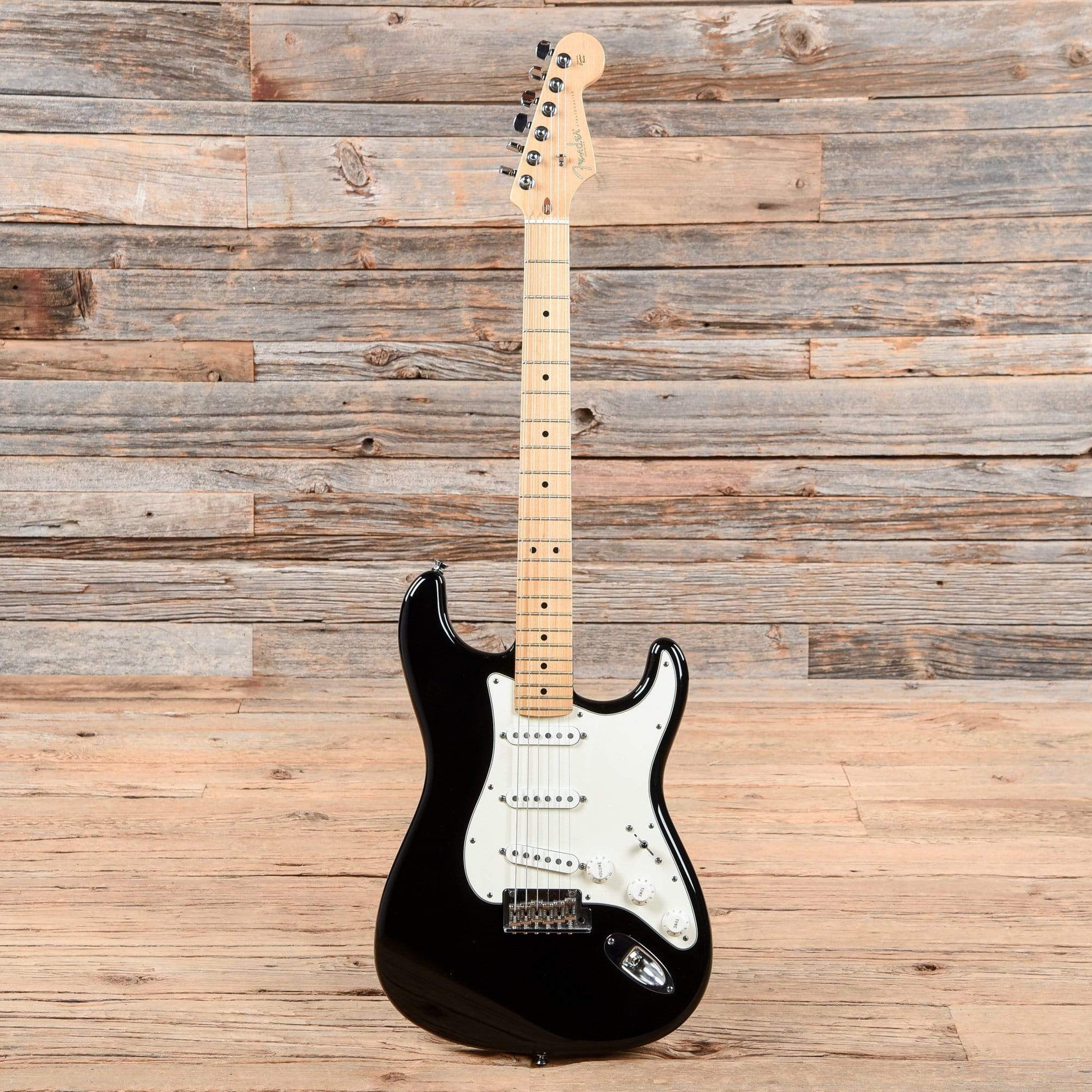 Fender American Standard Stratocaster Black 2011 Electric Guitars / Solid Body