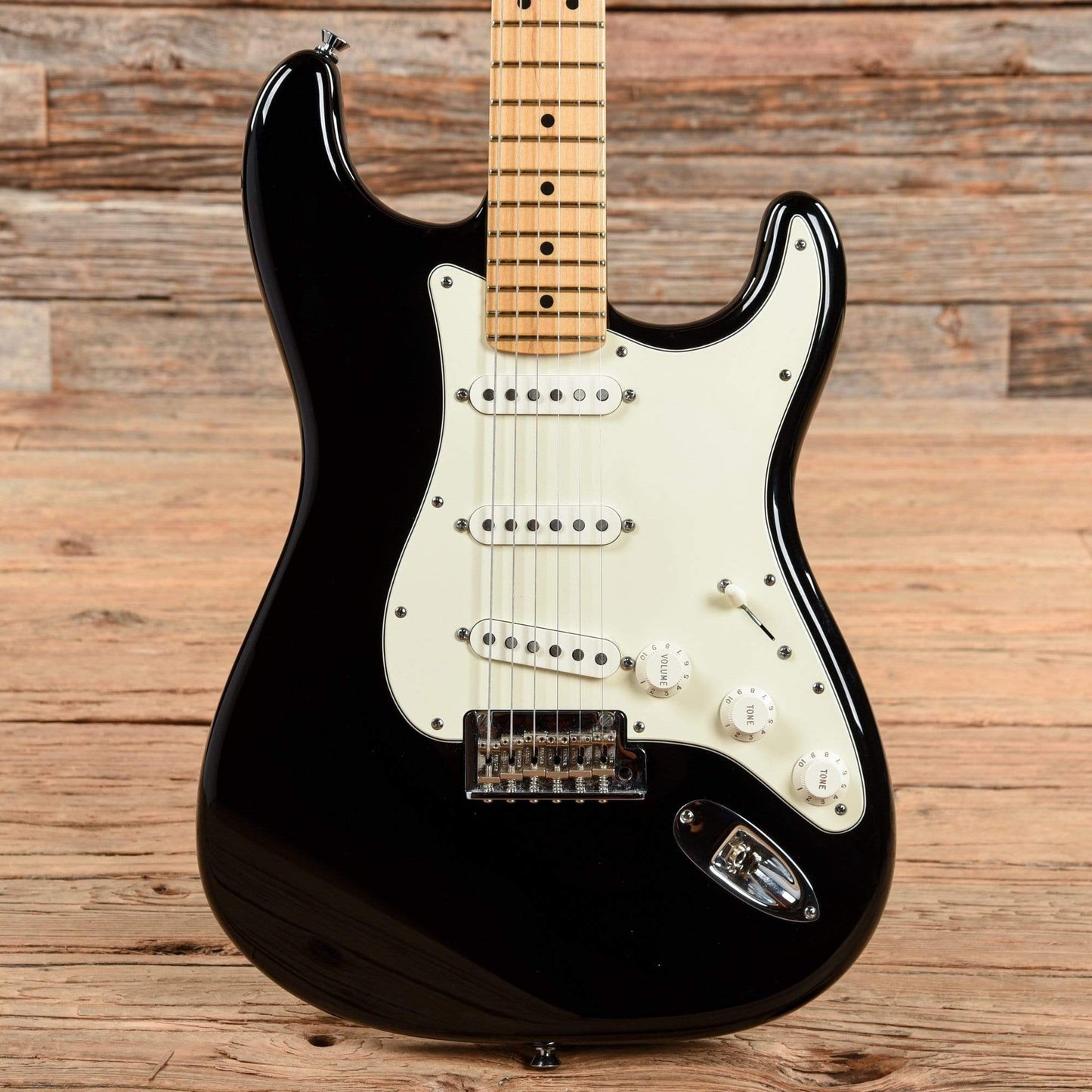 Fender American Standard Stratocaster Black 2011 Electric Guitars / Solid Body