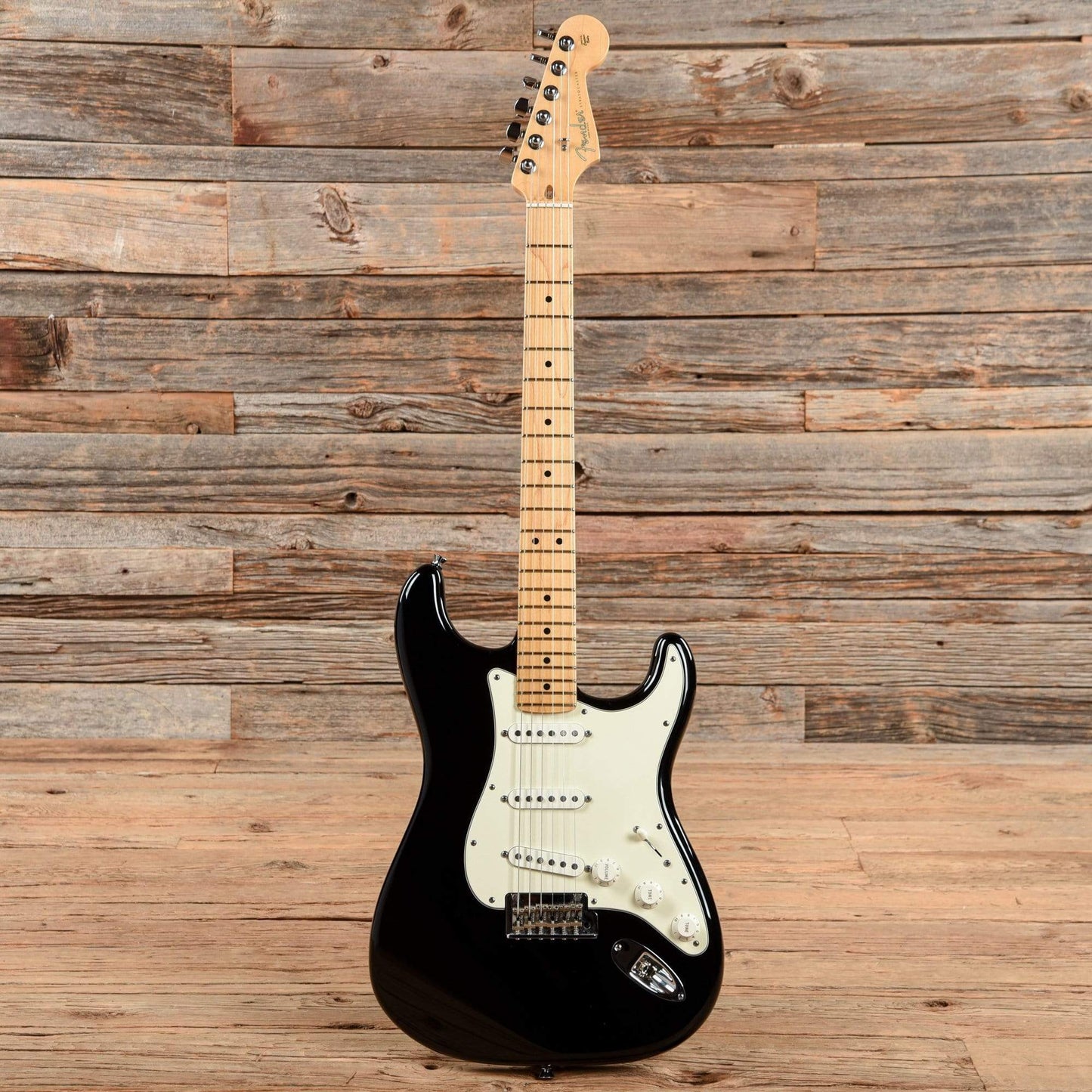 Fender American Standard Stratocaster Black 2011 Electric Guitars / Solid Body