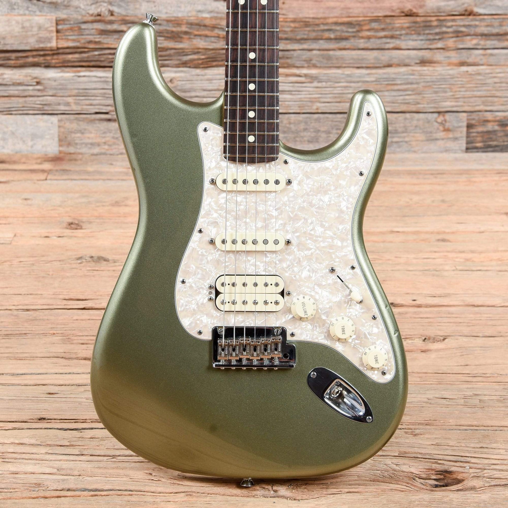 Fender American Standard Stratocaster HSS Jade Pearl Metallic 2012 Electric Guitars / Solid Body