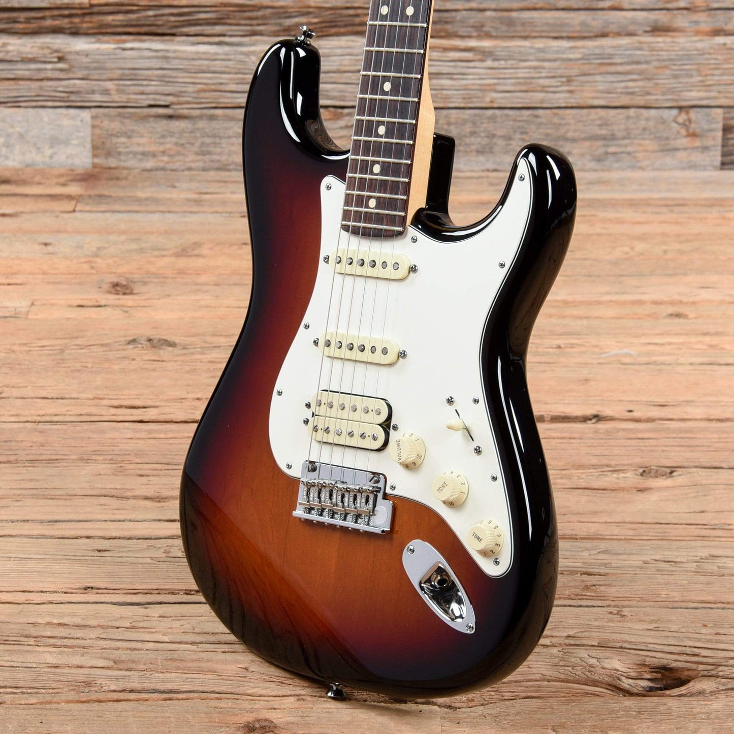 Fender American Standard Stratocaster HSS Sunburst 2014 Electric Guitars / Solid Body