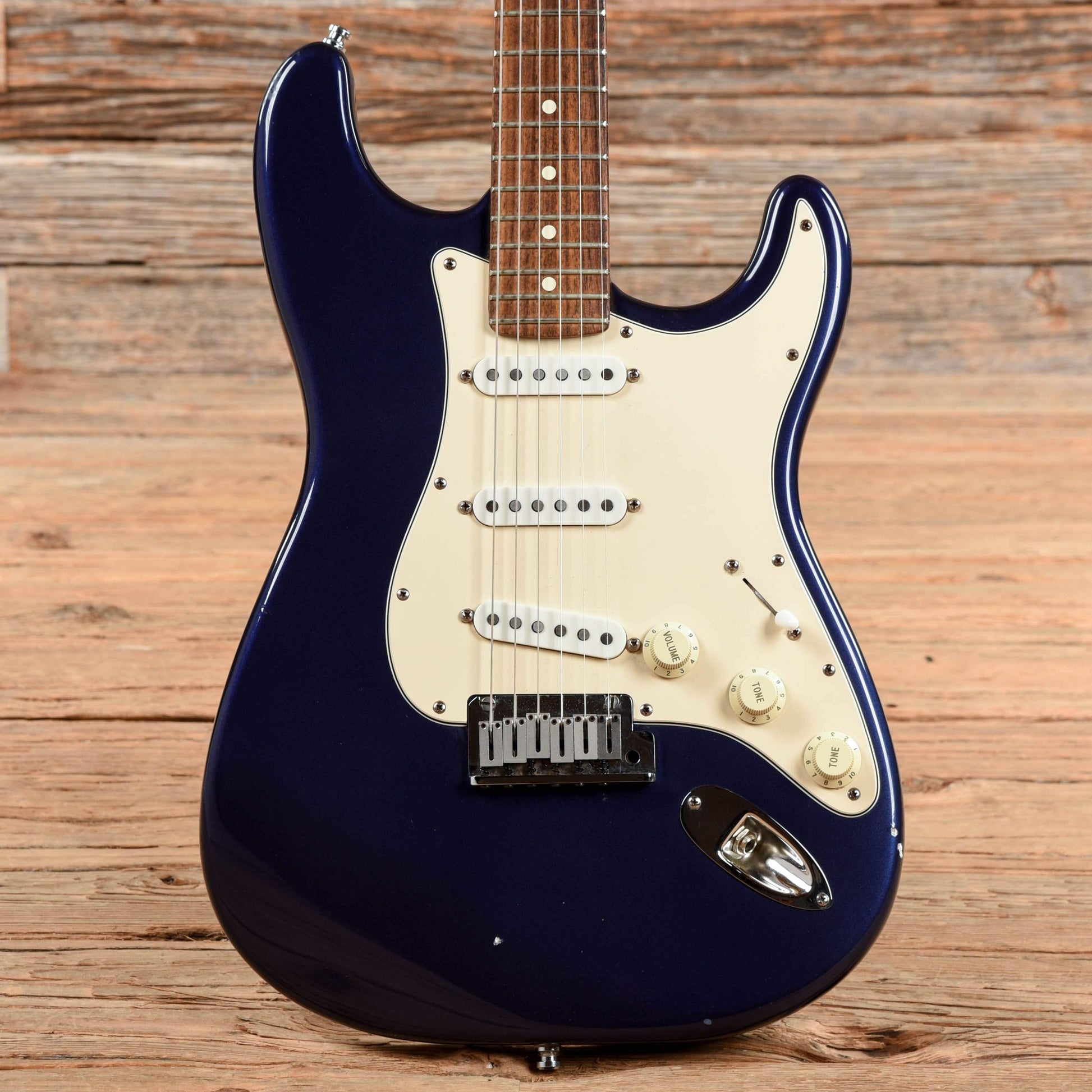 Fender American Standard Stratocaster Midnight Blue 1990 Electric Guitars / Solid Body