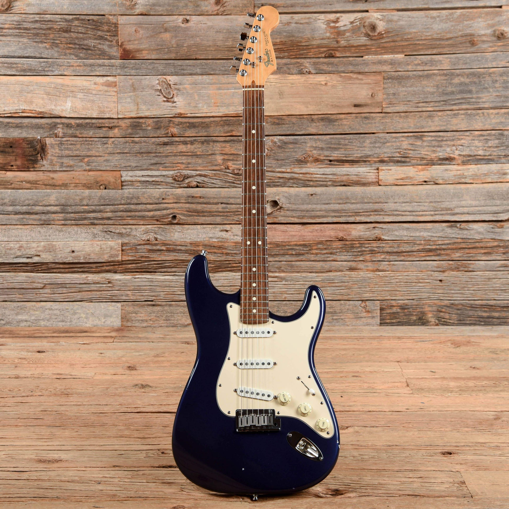 Fender American Standard Stratocaster Midnight Blue 1990 Electric Guitars / Solid Body