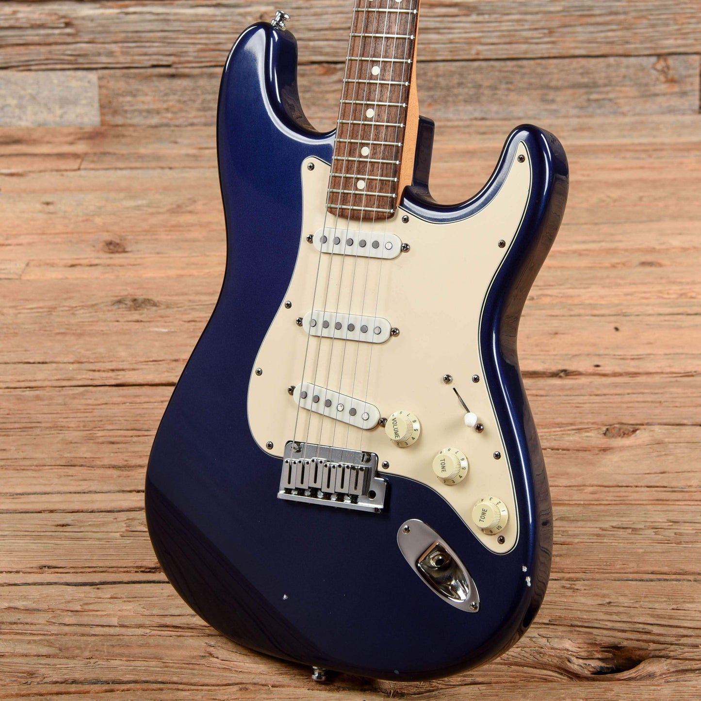 Fender American Standard Stratocaster Midnight Blue 1990 Electric Guitars / Solid Body