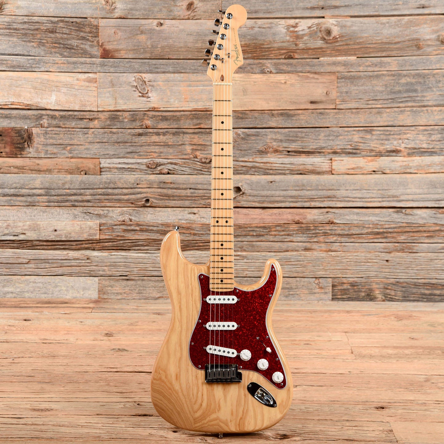 Fender American Standard Stratocaster Natural 2000 Electric Guitars / Solid Body