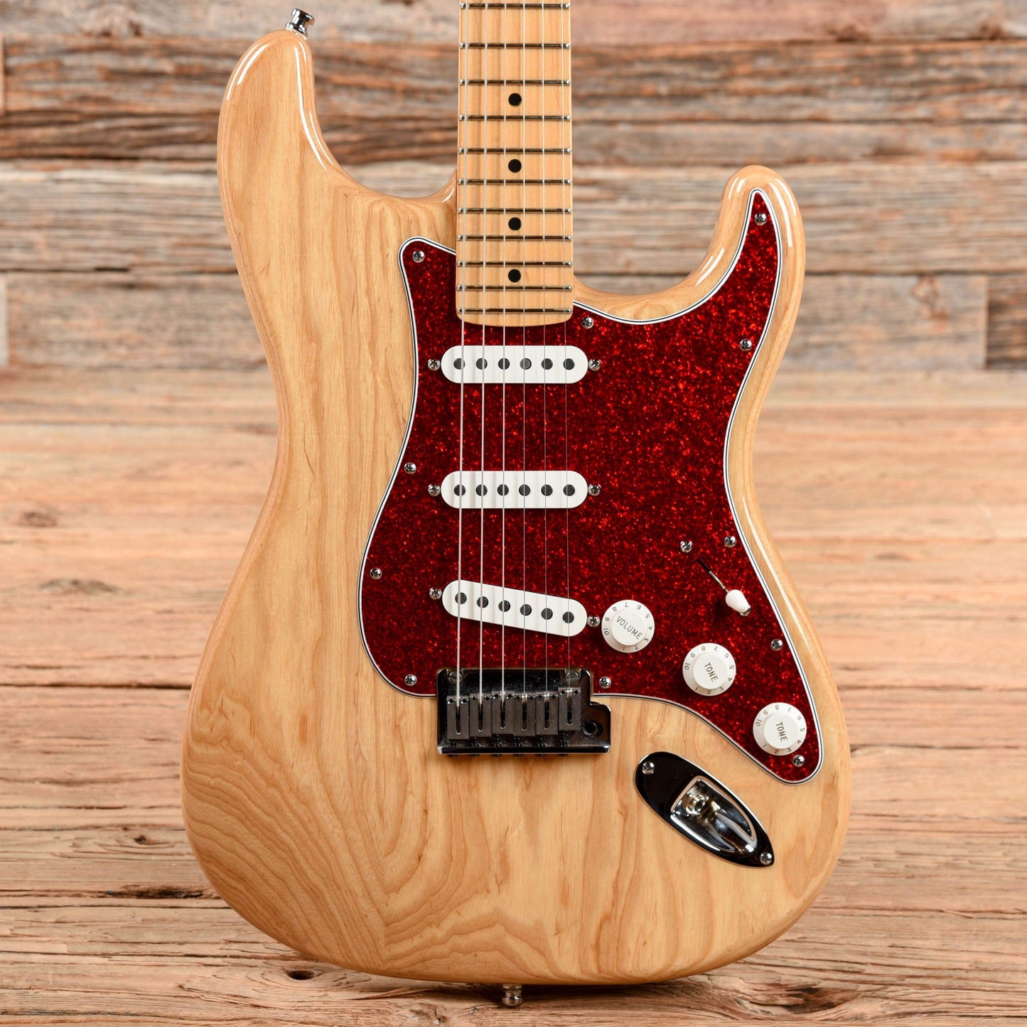 Fender American Standard Stratocaster Natural 2000 Electric Guitars / Solid Body