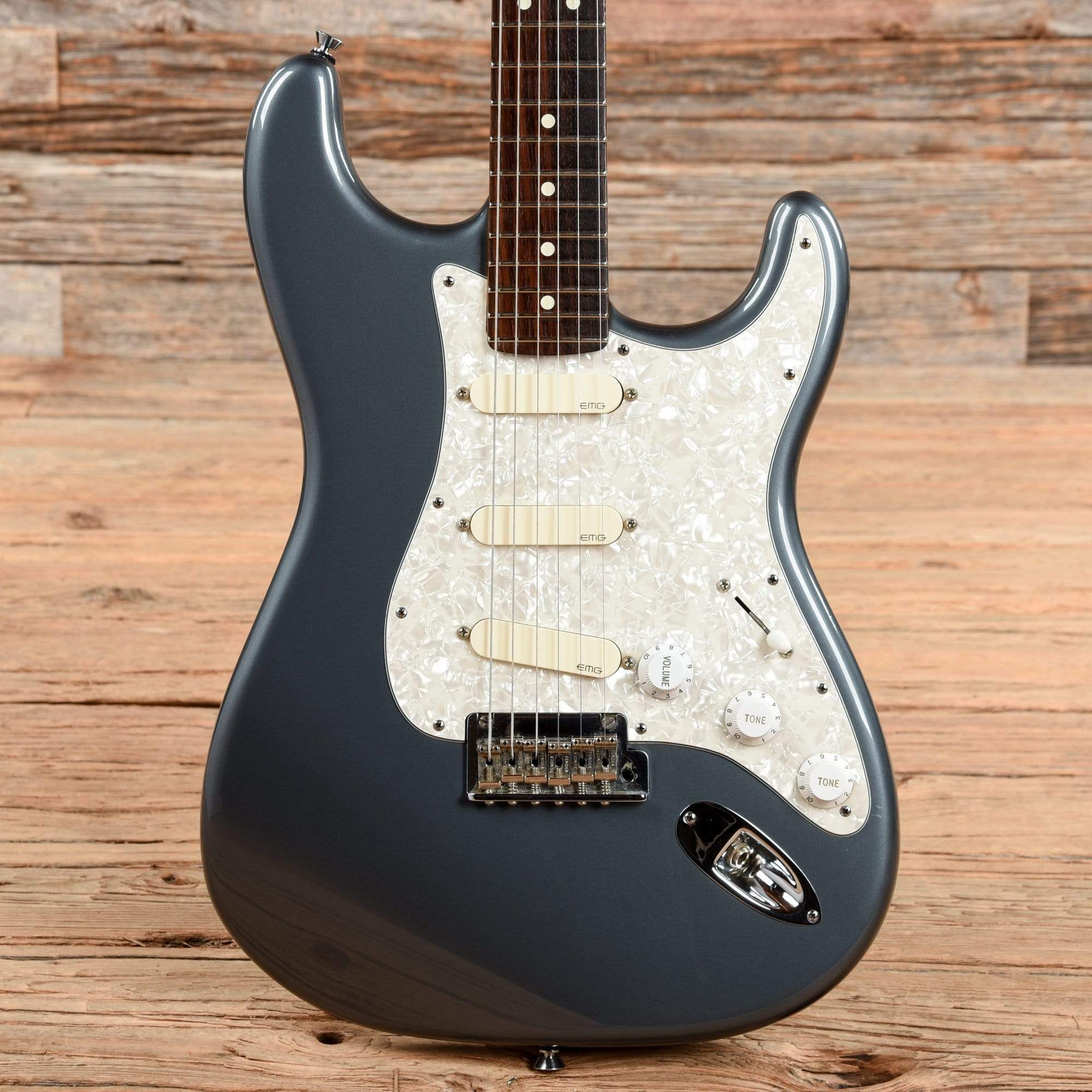 Fender American Standard Stratocaster Pewter Grey 2009 – Chicago Music  Exchange