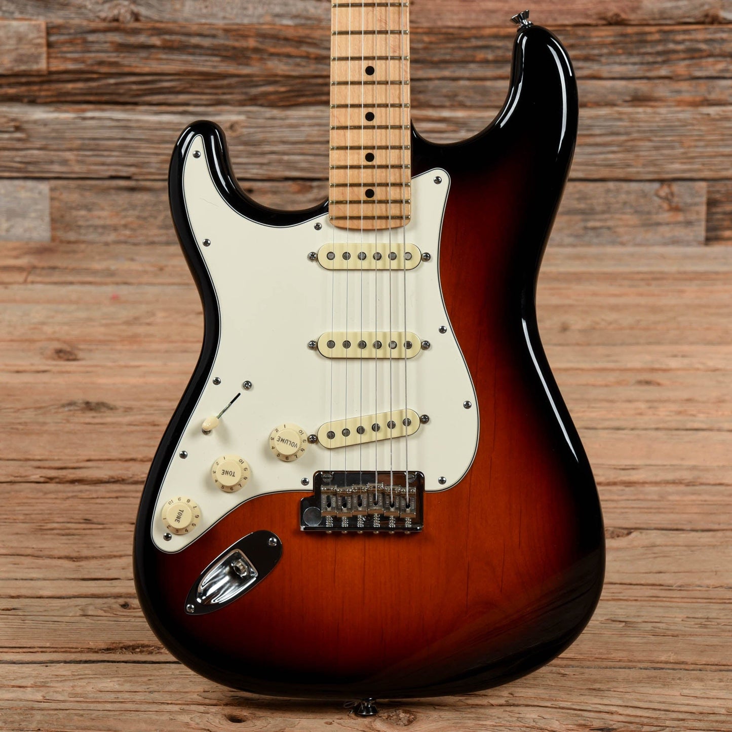 Fender American Standard Stratocaster Sunburst 2013 LEFTY Electric Guitars / Solid Body