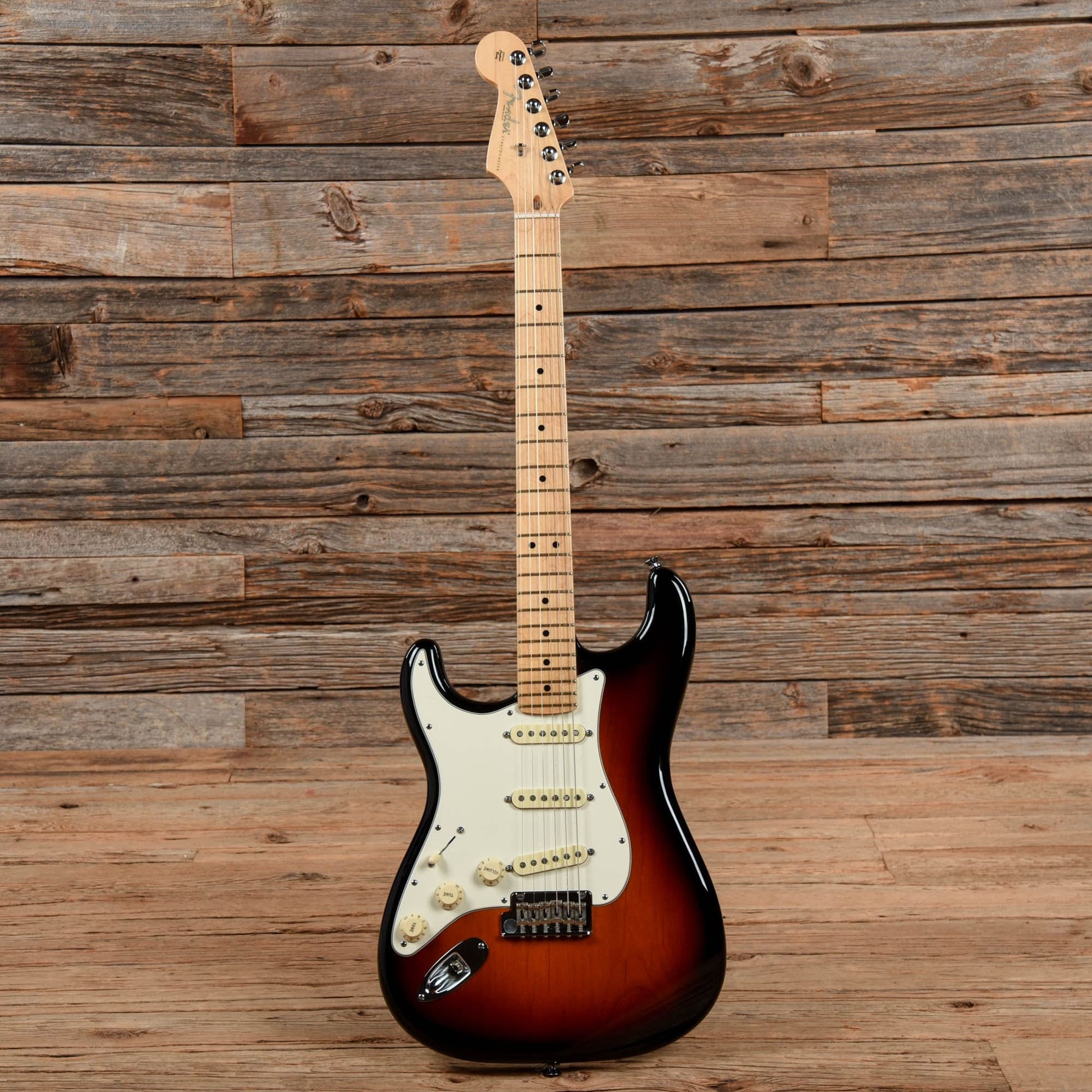 Fender American Standard Stratocaster Sunburst 2013 LEFTY Electric Guitars / Solid Body