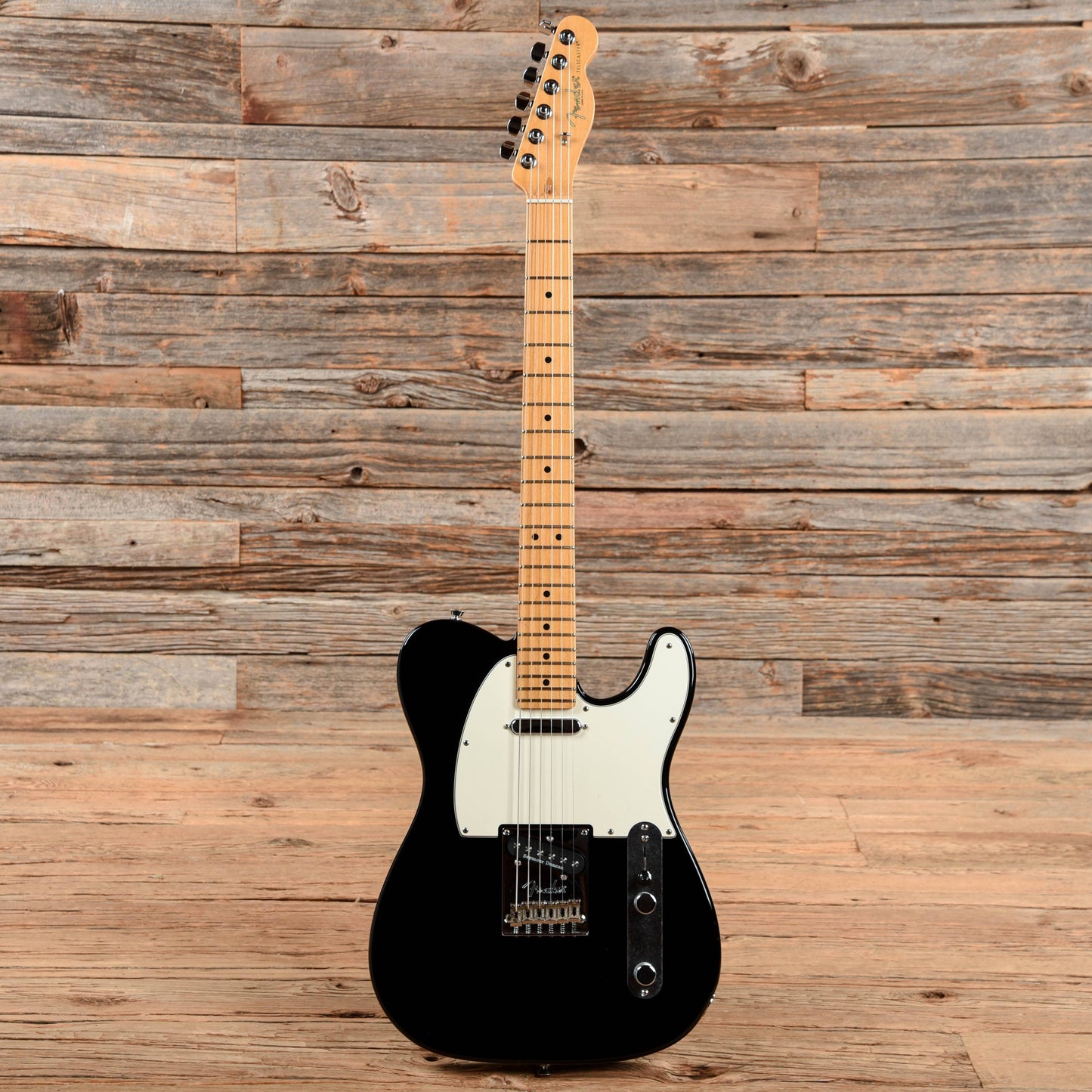 Fender American Standard Telecaster Black 2015 Electric Guitars / Solid Body