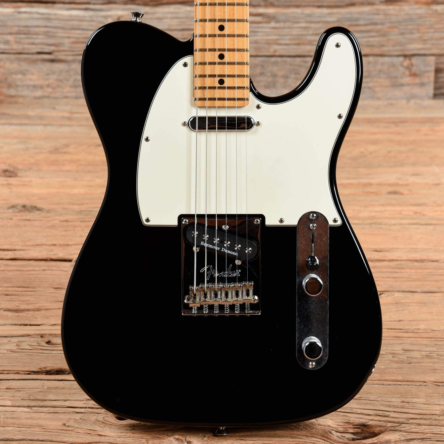 Fender American Standard Telecaster Black 2015 Electric Guitars / Solid Body