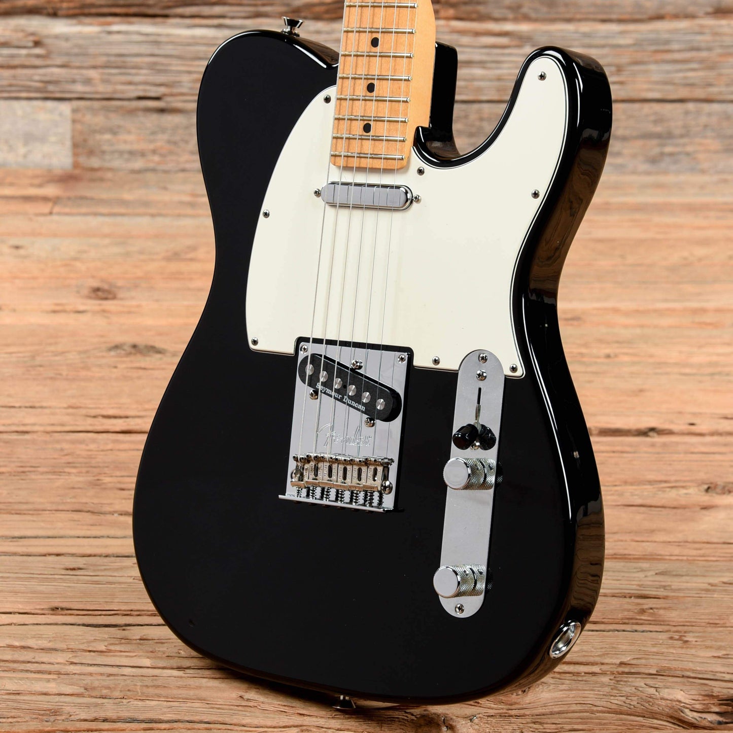 Fender American Standard Telecaster Black 2015 Electric Guitars / Solid Body