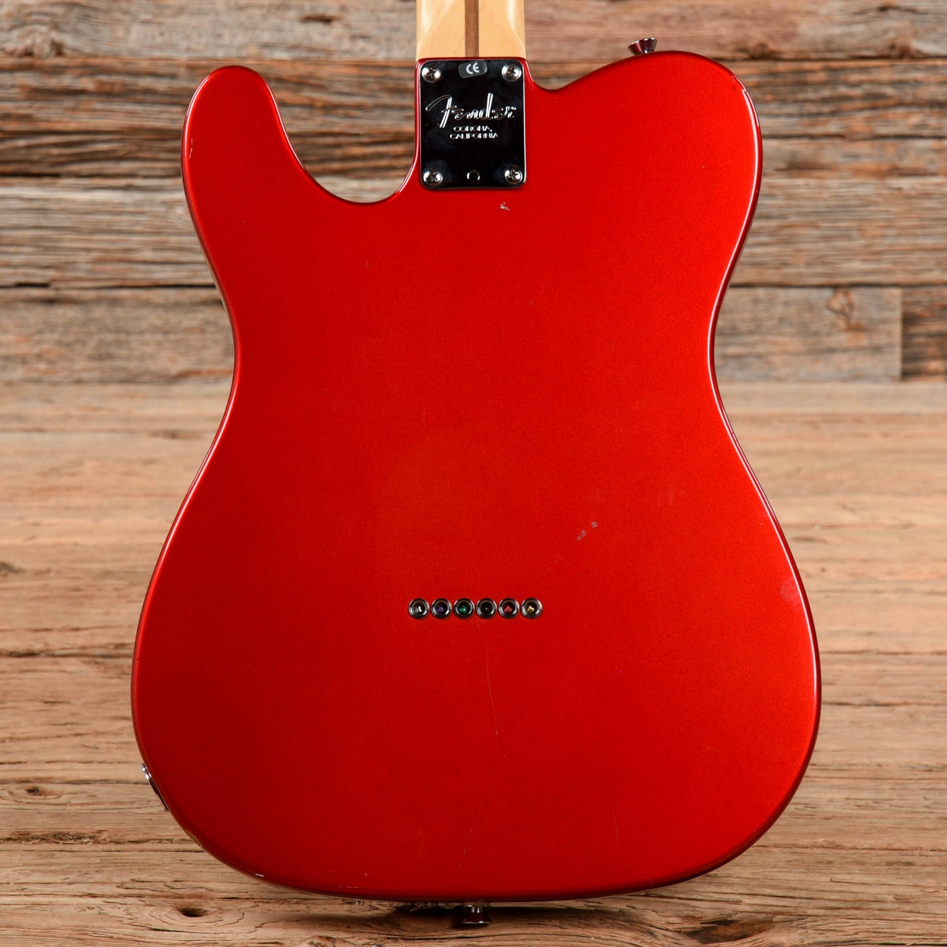 Fender American Standard Telecaster Chrome Red 2004 Electric Guitars / Solid Body