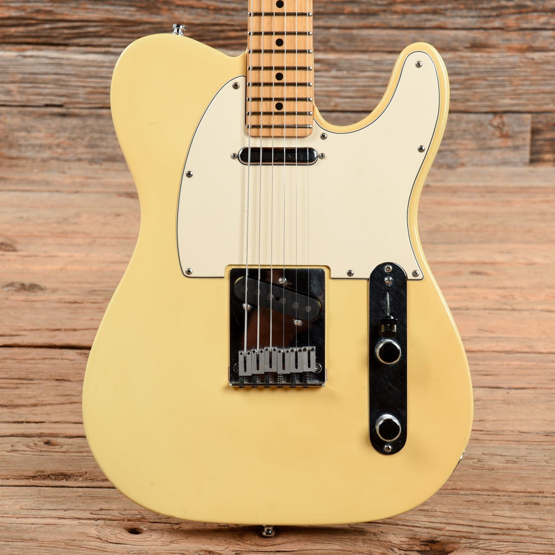 Fender American Standard Telecaster Olympic White 1989 Electric Guitars / Solid Body