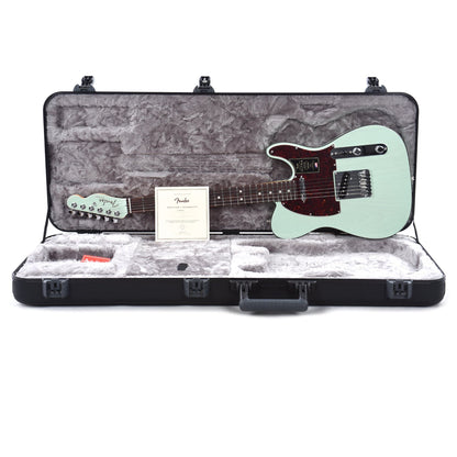 Fender American Ultra Luxe Telecaster Transparent Surf Green Electric Guitars / Solid Body