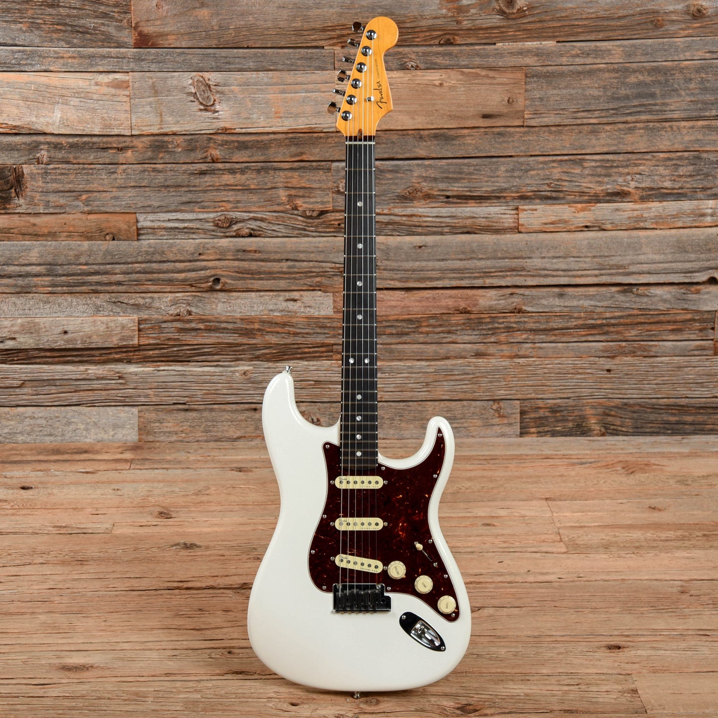 Fender American Ultra Stratocaster Arctic Pearl 2021 Electric Guitars / Solid Body