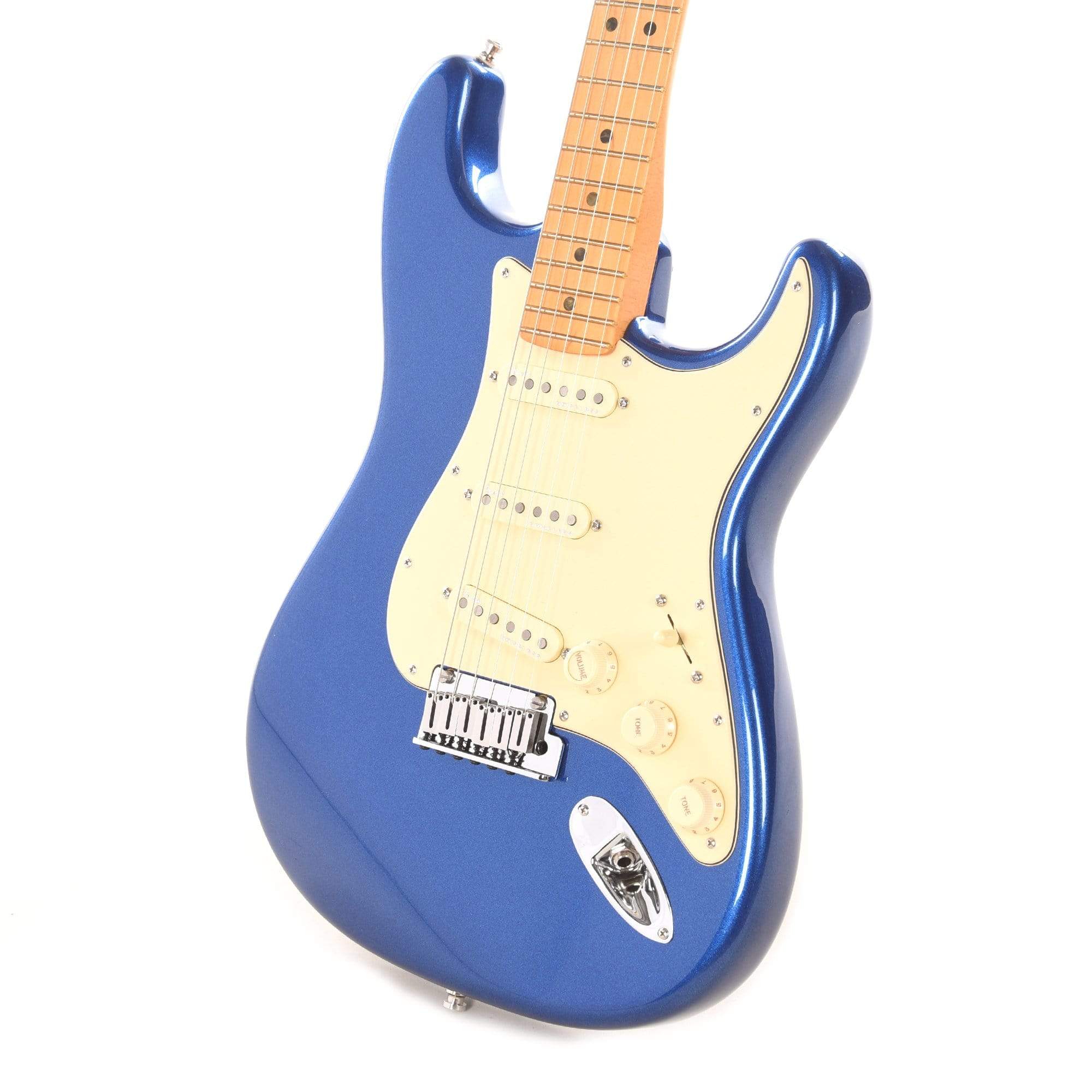 Fender American Ultra Stratocaster Cobra Blue Electric Guitars / Solid Body