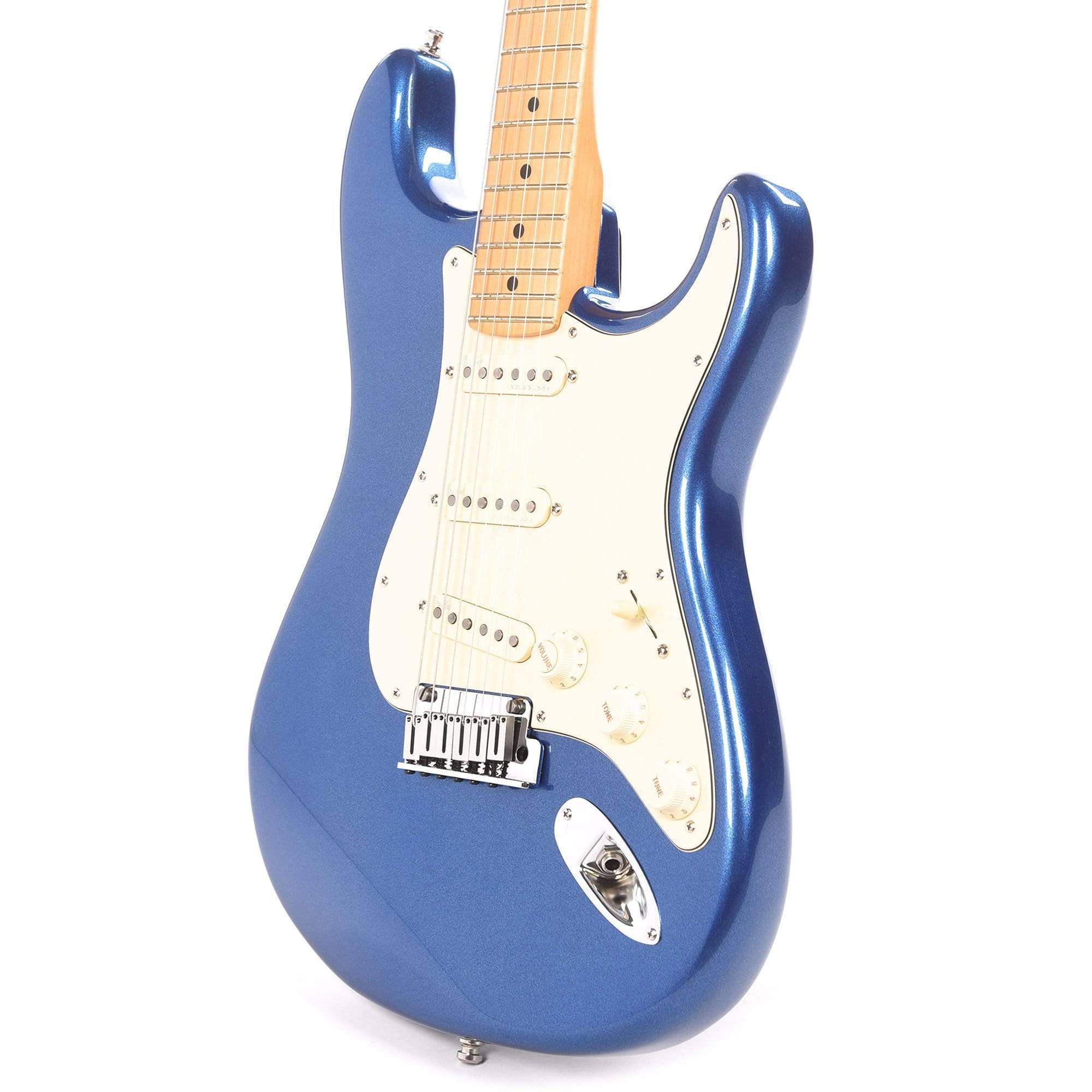 Fender American Ultra Stratocaster Cobra Blue Electric Guitars / Solid Body