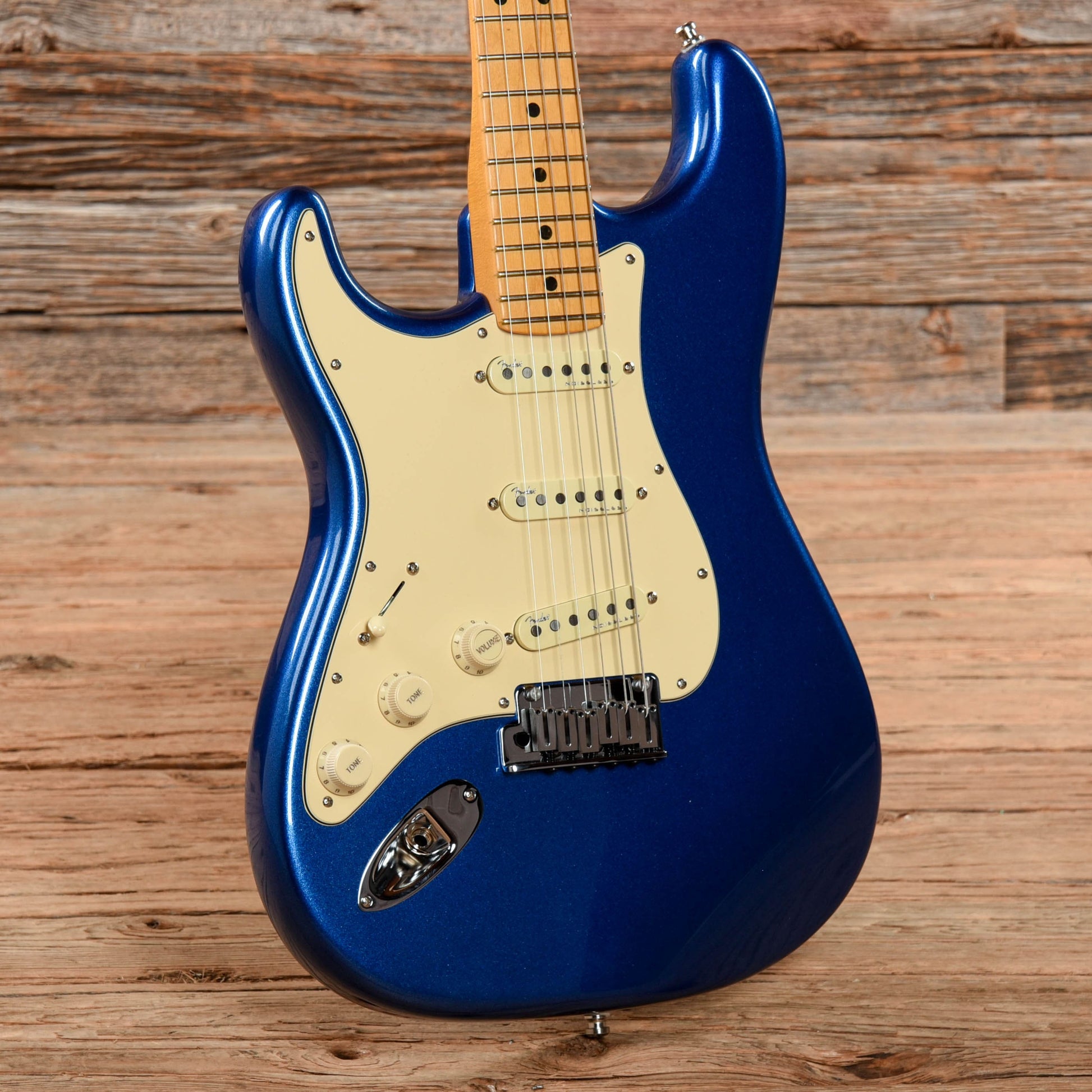 Fender American Ultra Stratocaster Cobra Blue 2021 LEFTY Electric Guitars / Solid Body