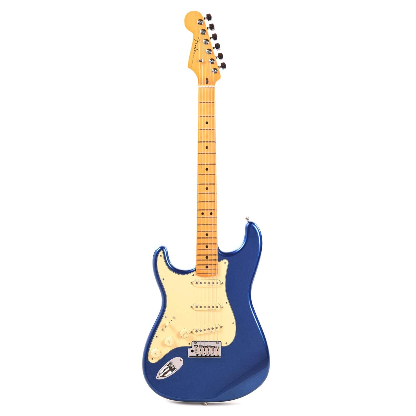 Fender American Ultra Stratocaster Cobra Blue LEFTY Electric Guitars / Solid Body