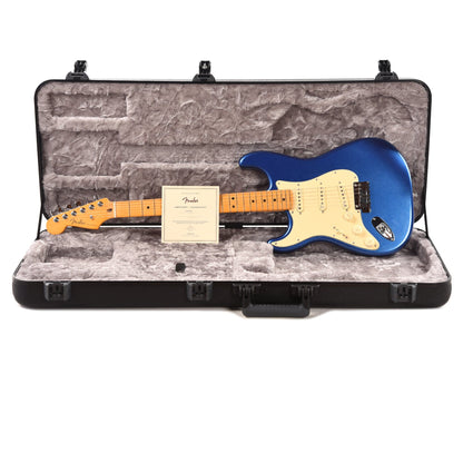 Fender American Ultra Stratocaster Cobra Blue LEFTY Electric Guitars / Solid Body