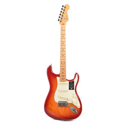 Fender American Ultra Stratocaster Plasma Red Burst Electric Guitars / Solid Body