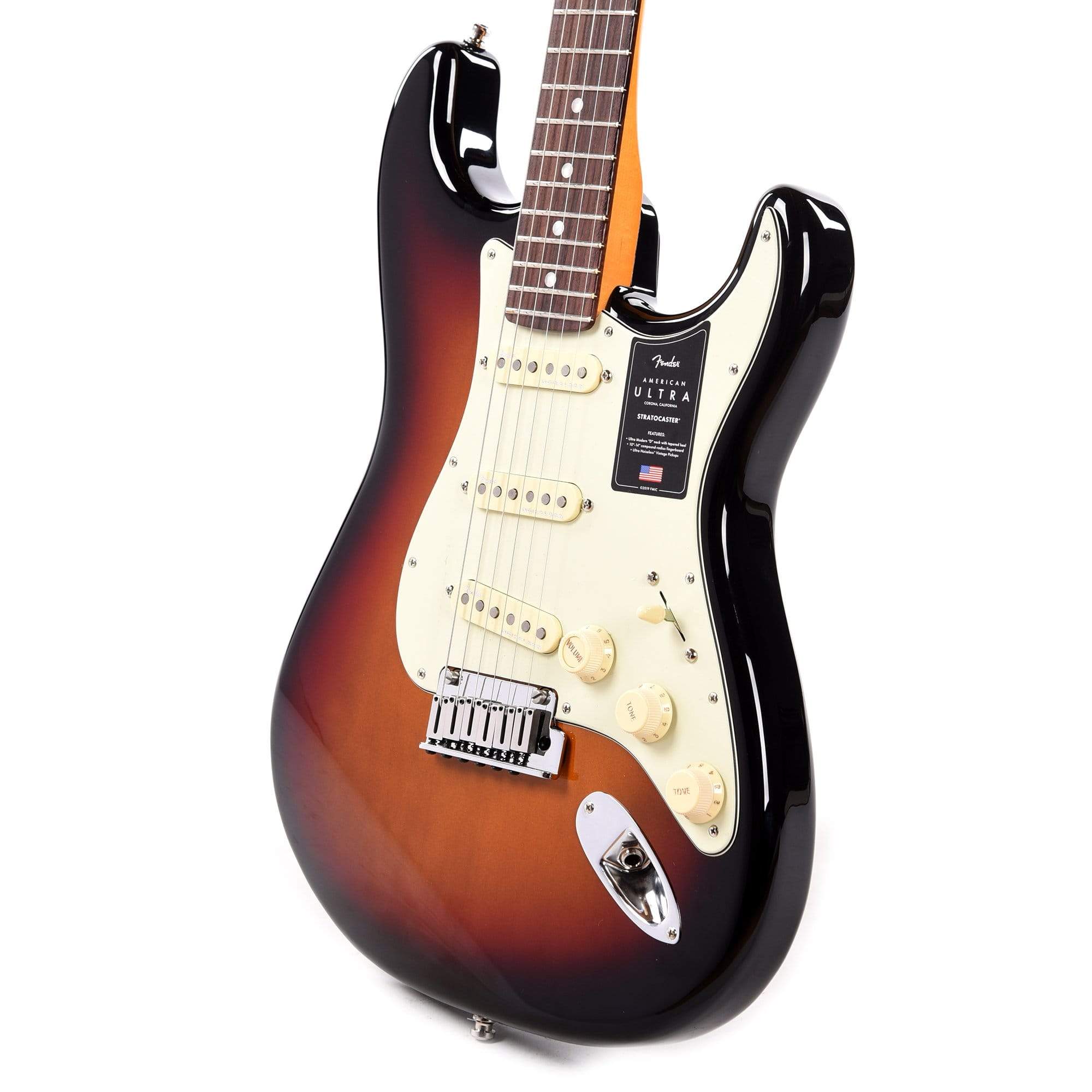 Fender American Ultra Stratocaster Ultraburst Electric Guitars / Solid Body