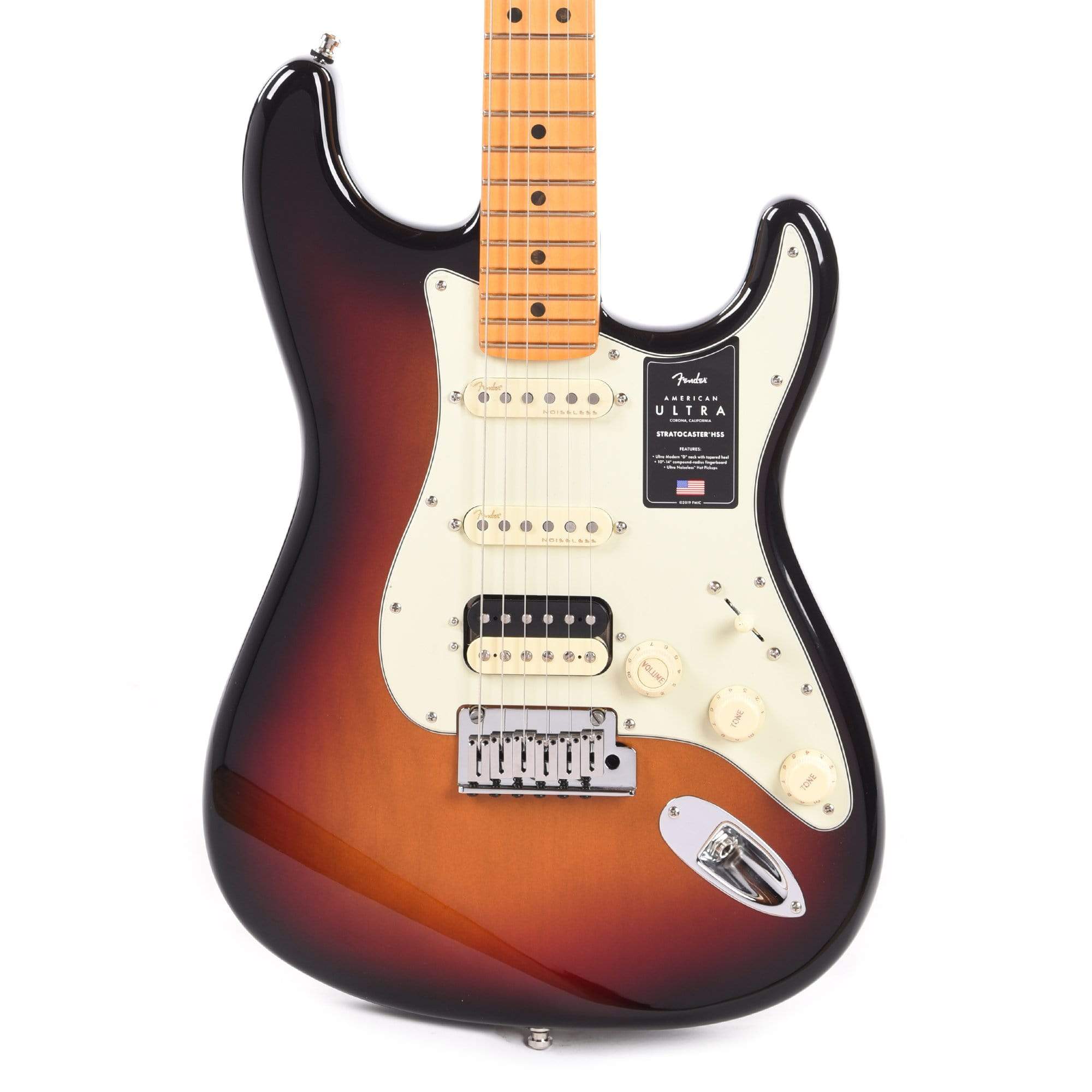 Fender American Ultra Stratocaster Ultraburst Electric Guitars / Solid Body